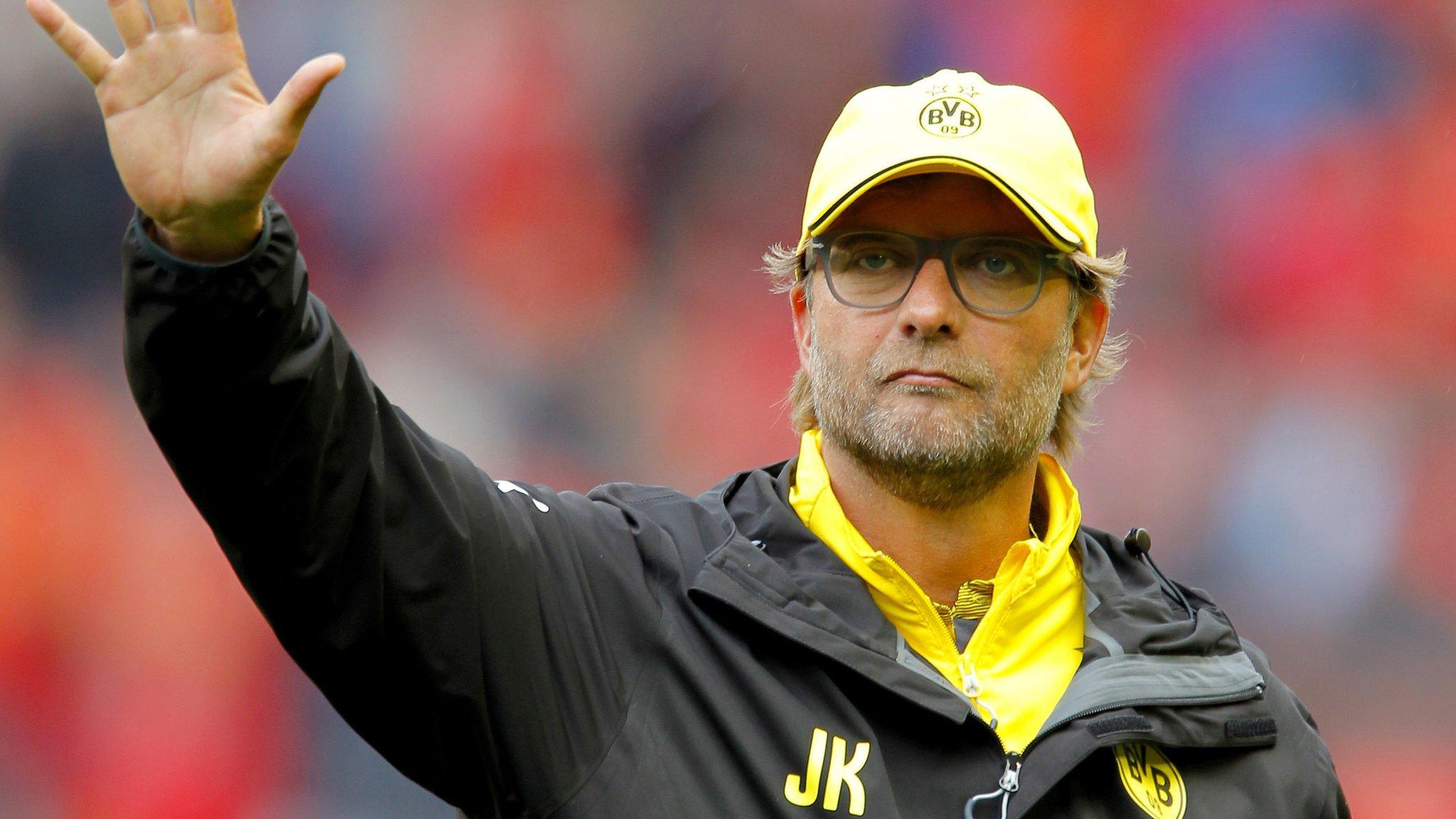 Borussia Dortmund coach Jurgen Klopp