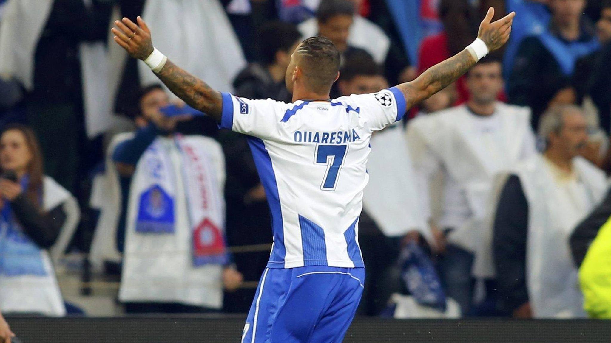 Ricardo Quaresma celebrates