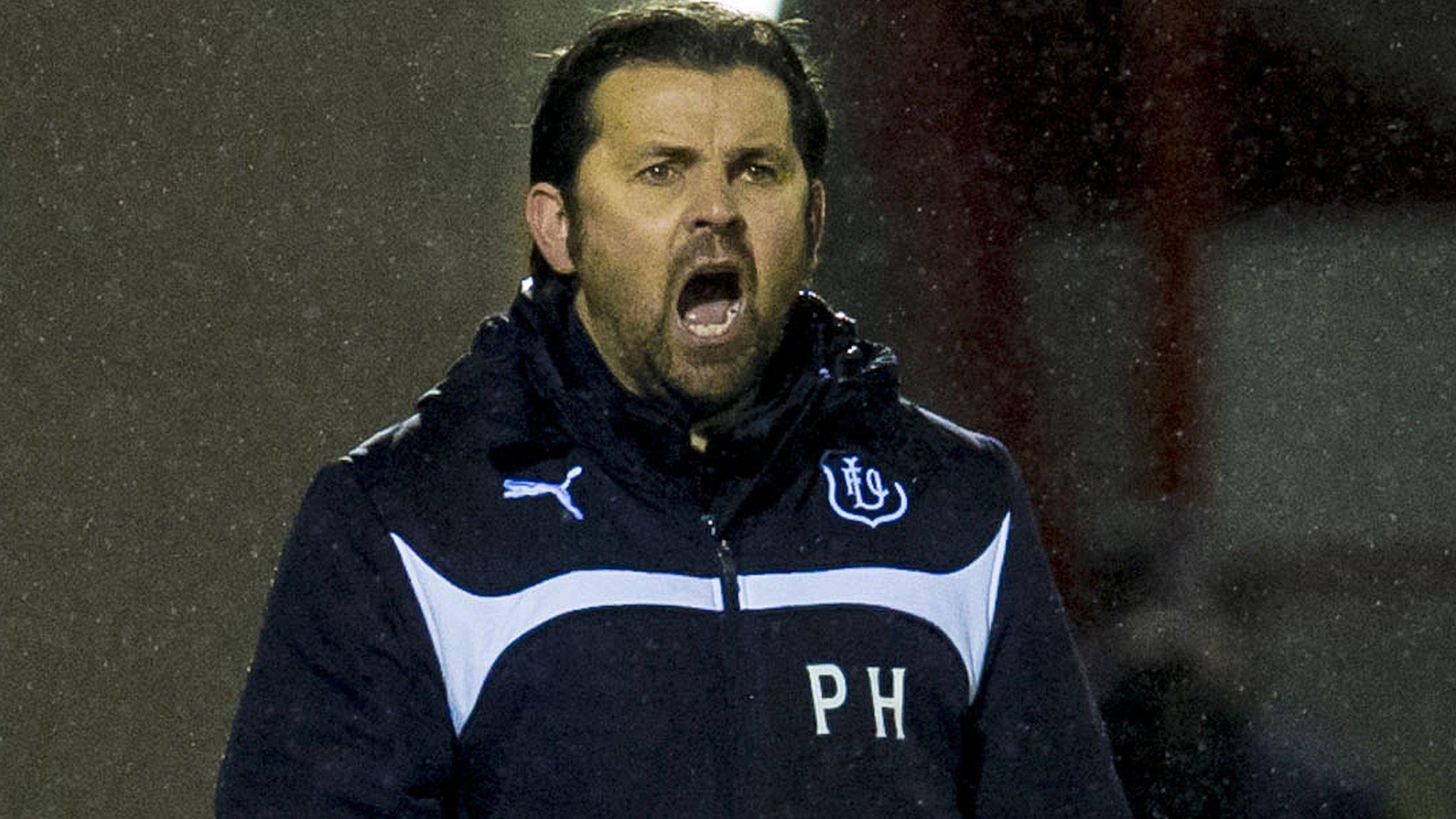 Dundee manager Paul Hartley