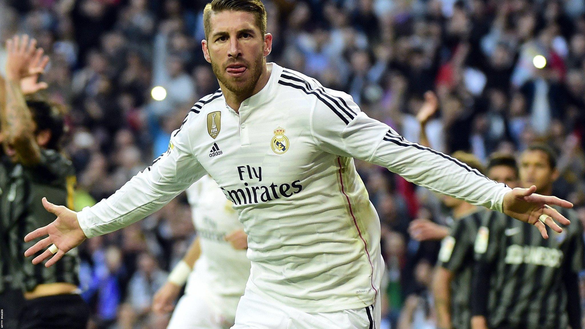 Real Madrid defender Sergio Ramos