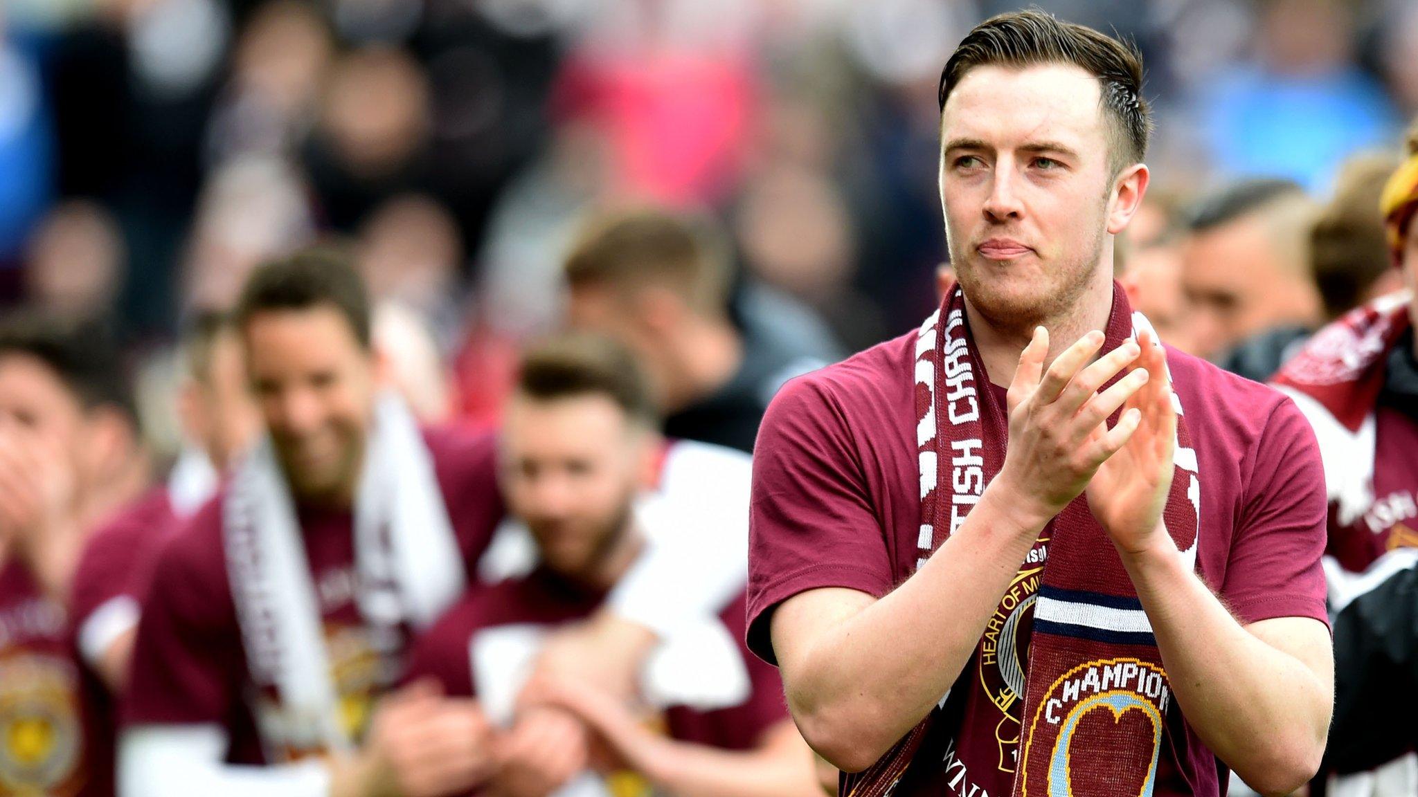 Hearts captain Danny Wilson