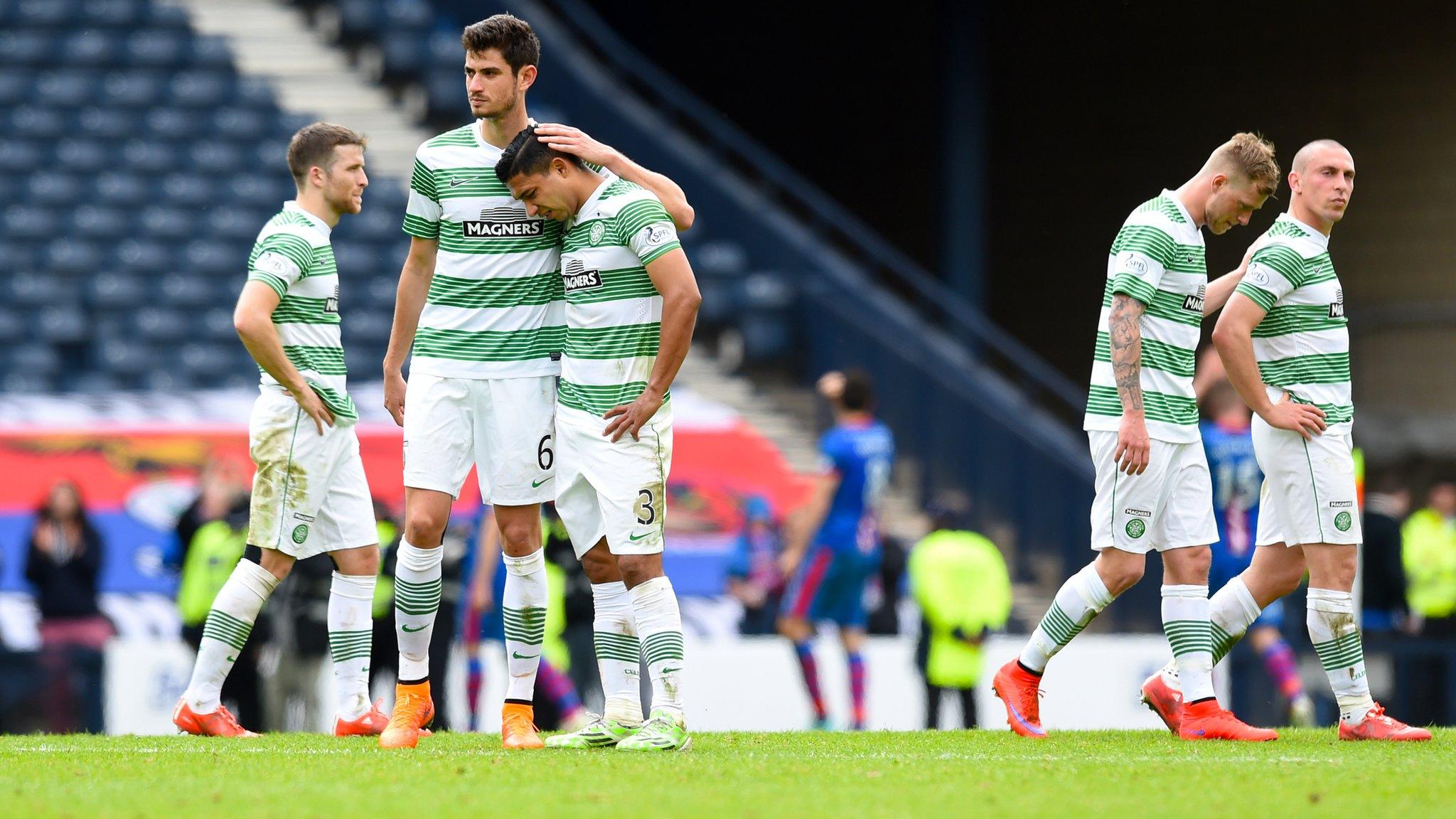 Celtic lost 3-2 to Inverness CT at Hampden