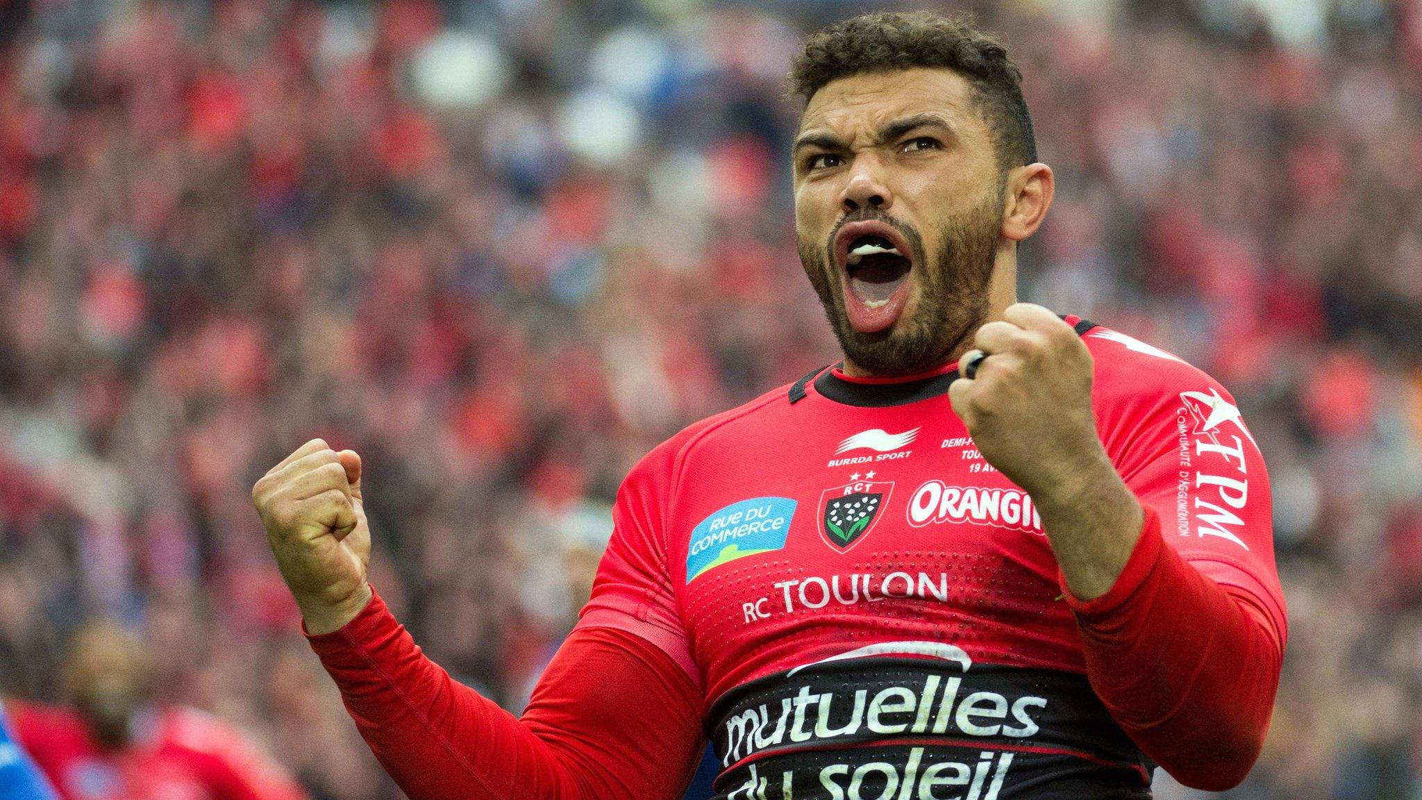 Bryan Habana scored the decisive try for Toulon