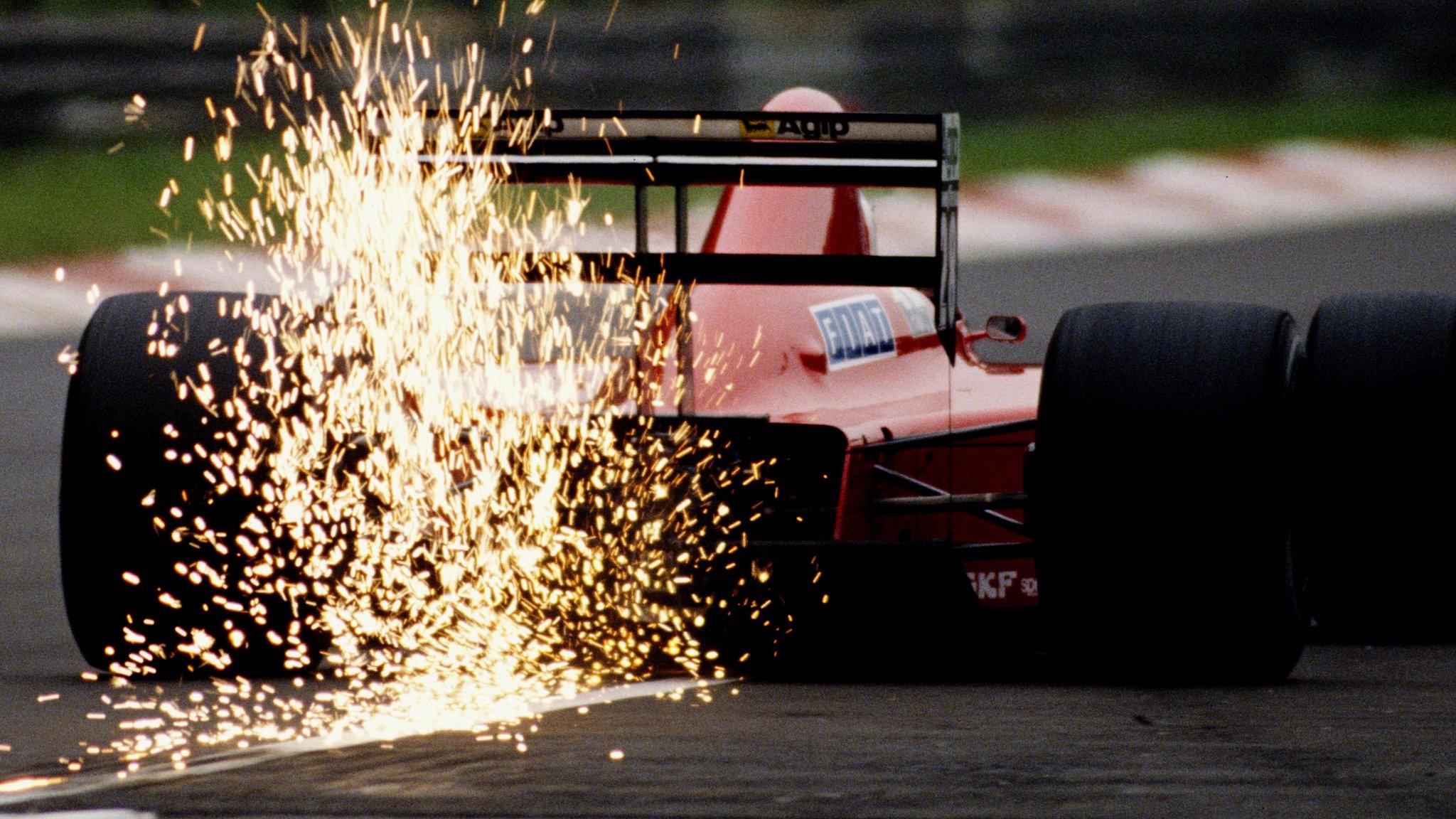 Gerhard Berger sparks 1989