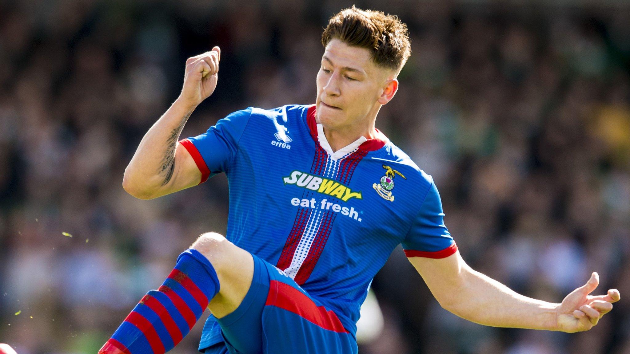 Inverness defender Josh Meekings