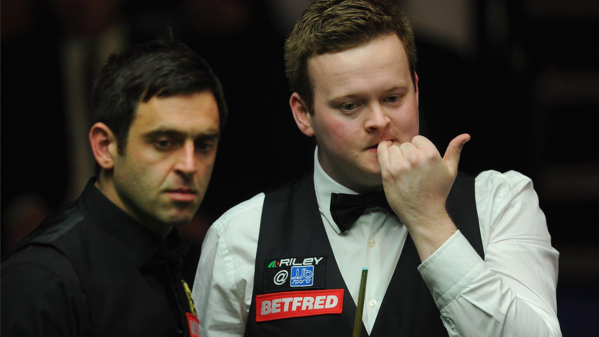 Shaun Murphy and Ronnie O'Sullivan