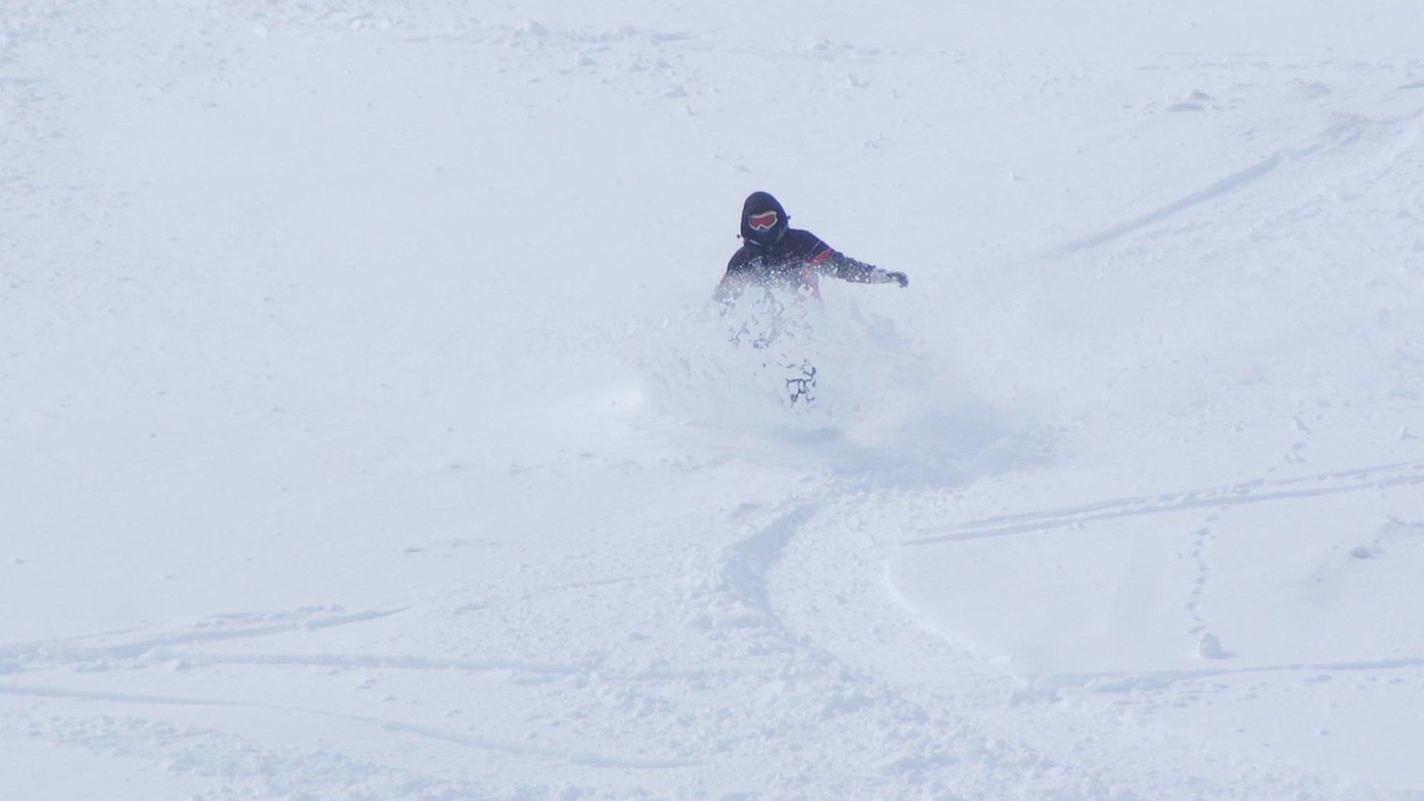 Snow at Glencoe Mountain Resort