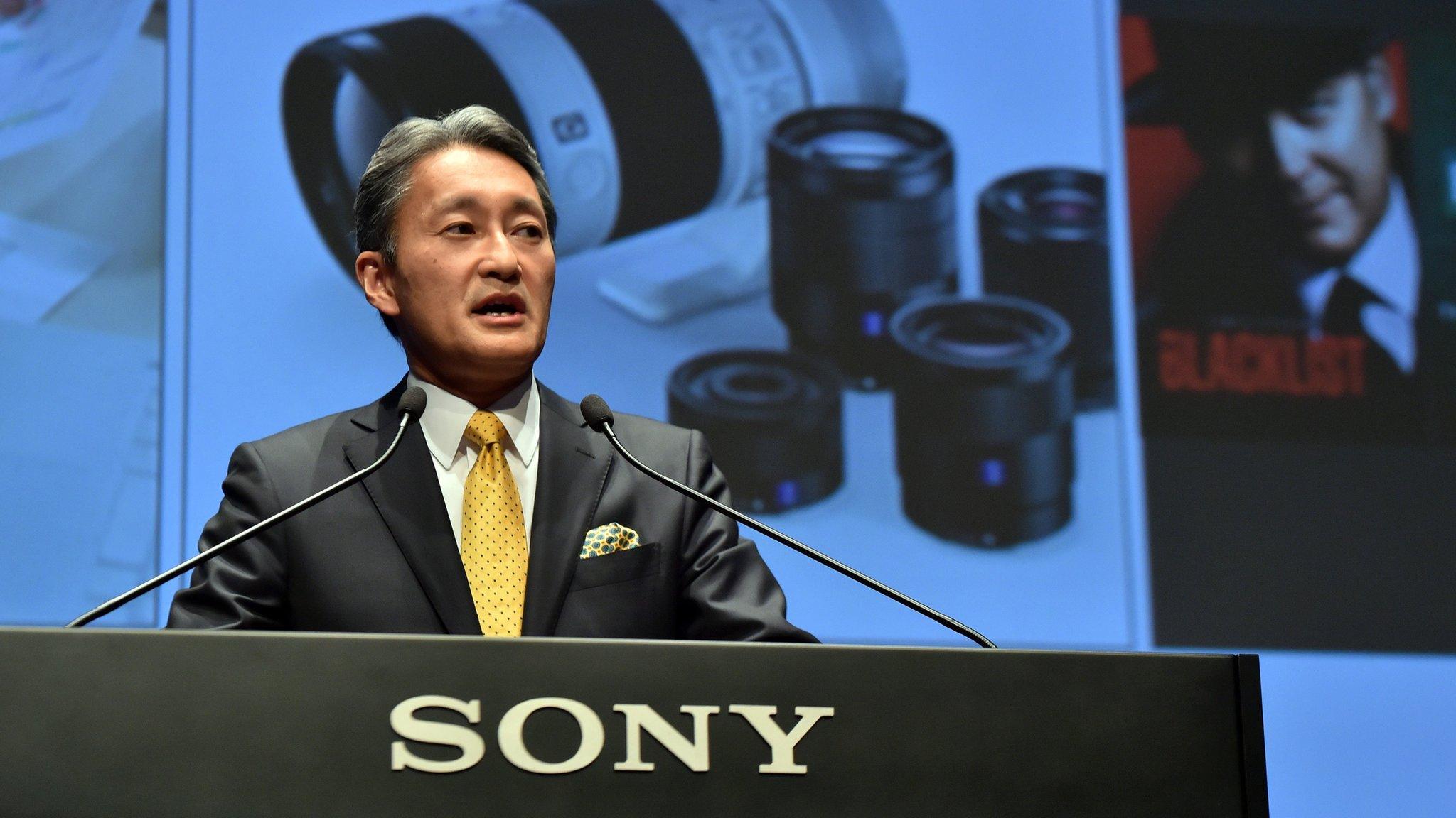 Sony chief executive Kazuo Hirai