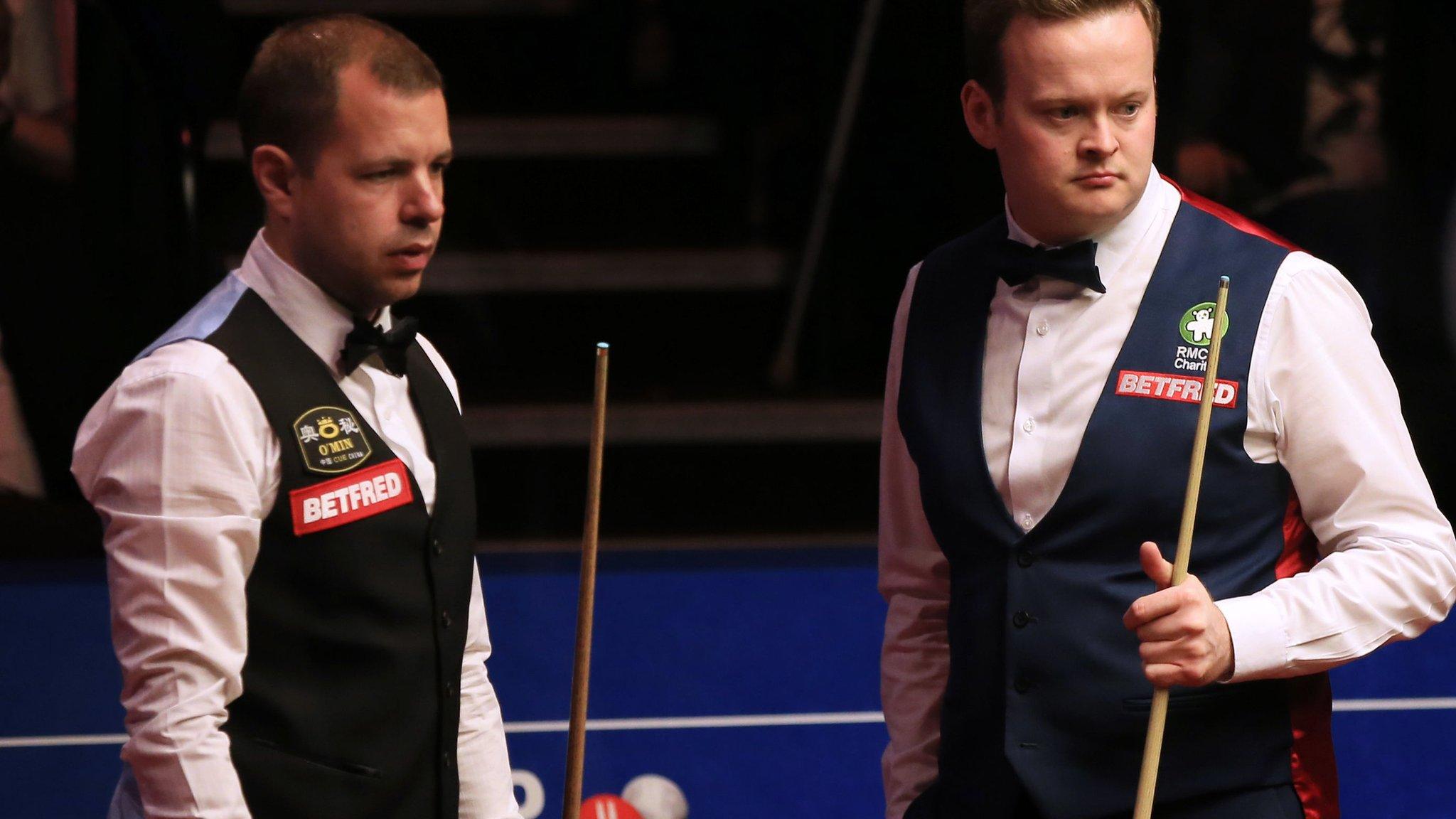 Barry Hawkins and Shaun Murphy