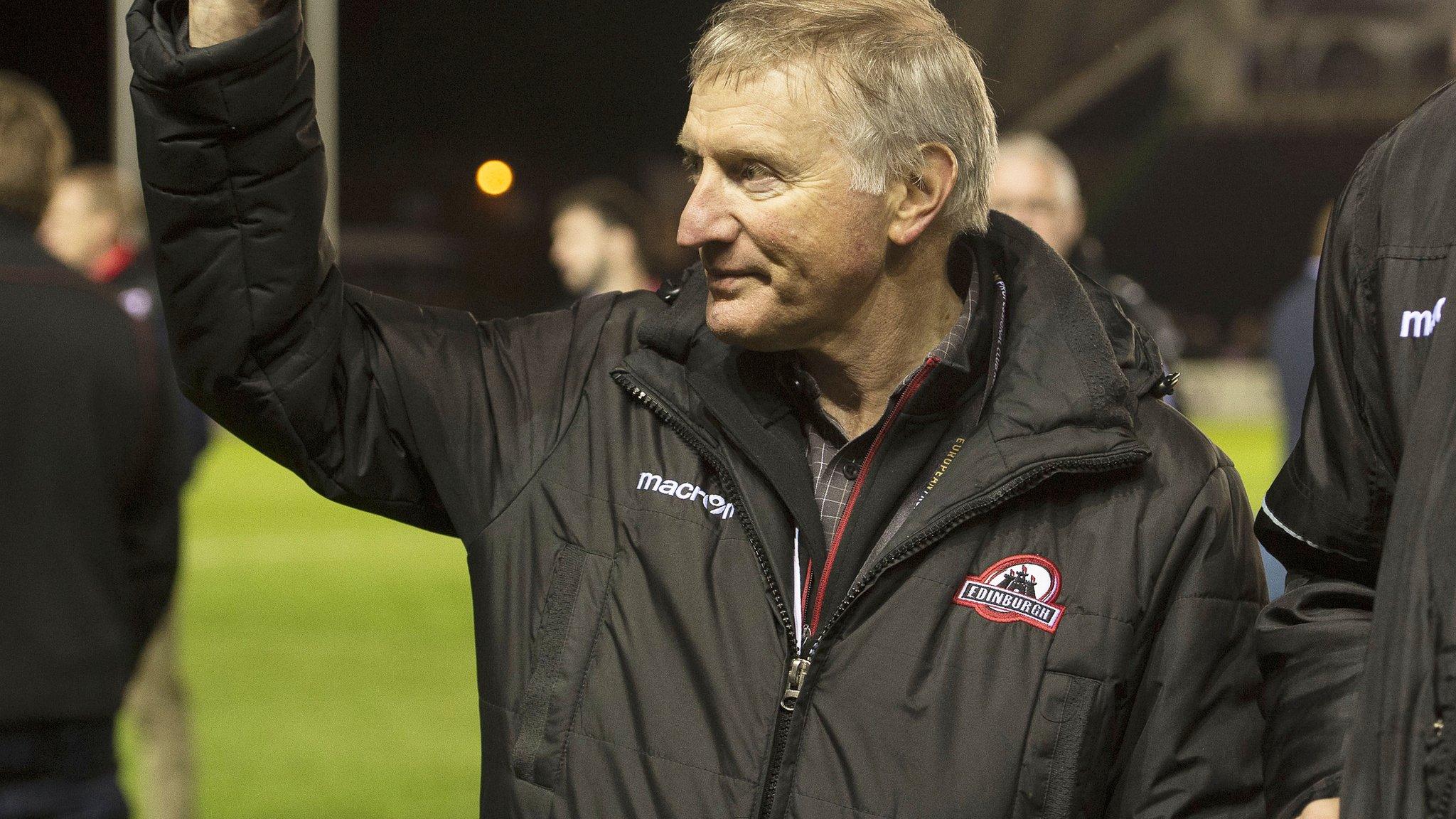 Edinburgh head coach Alan Solomons