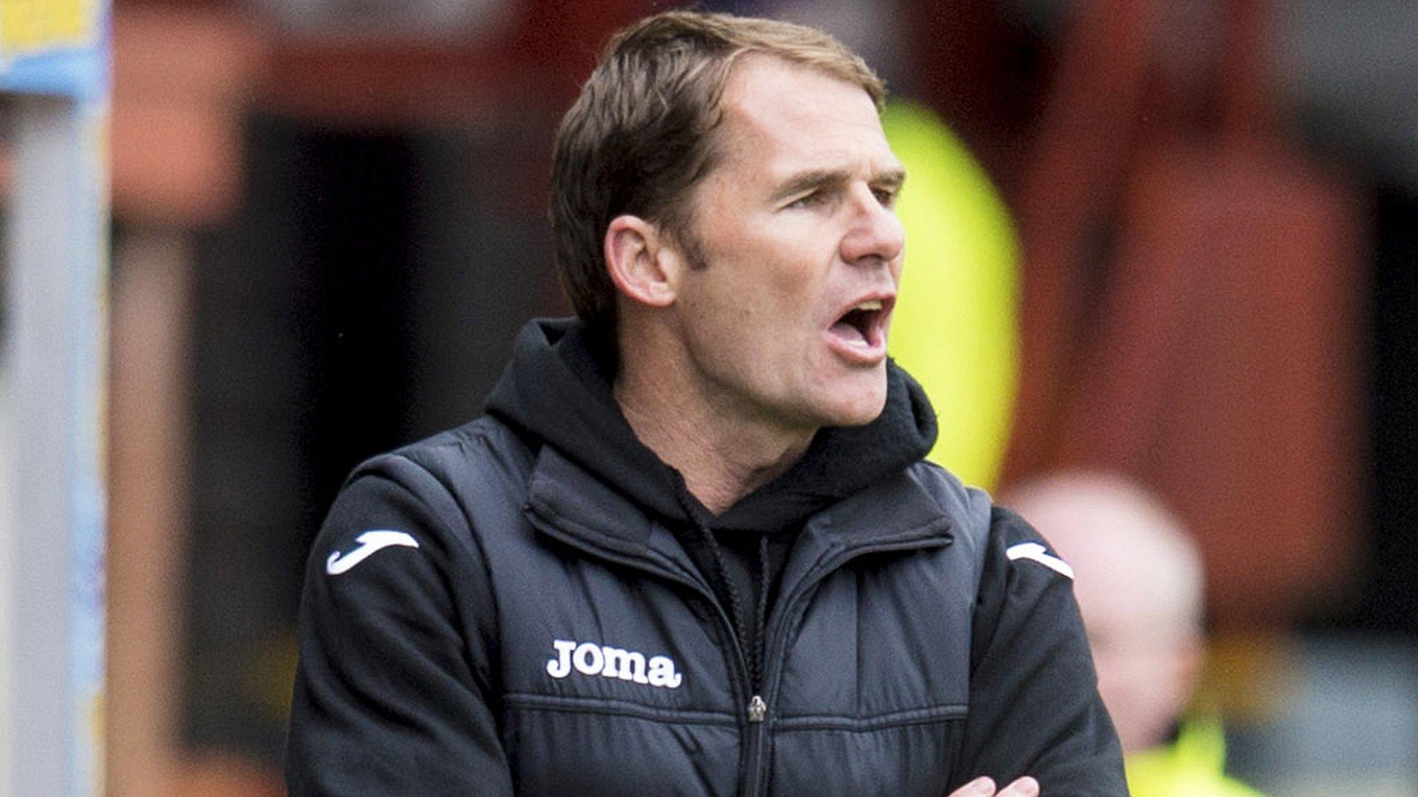 Partick Thistle manager Alan Archibald