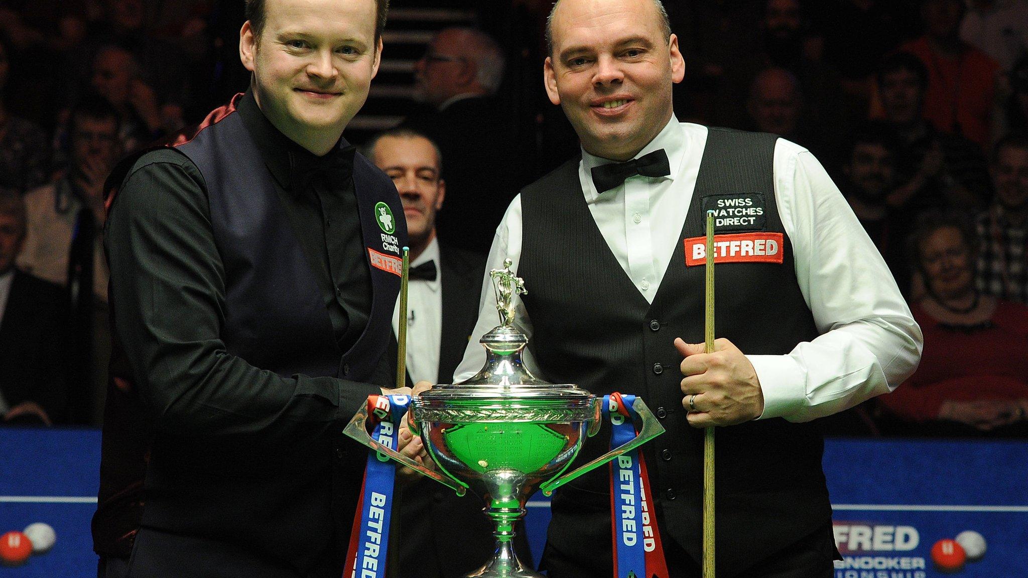Stuart Bingham and Shaun Murphy