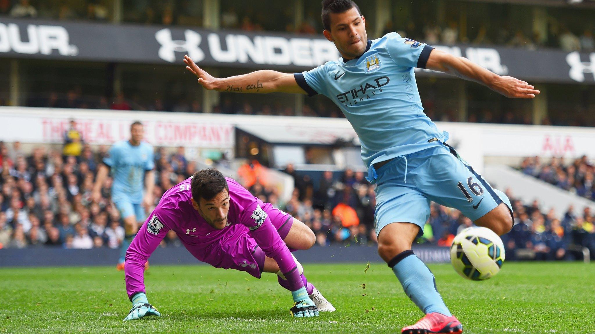 sergio aguero and hugo lloris