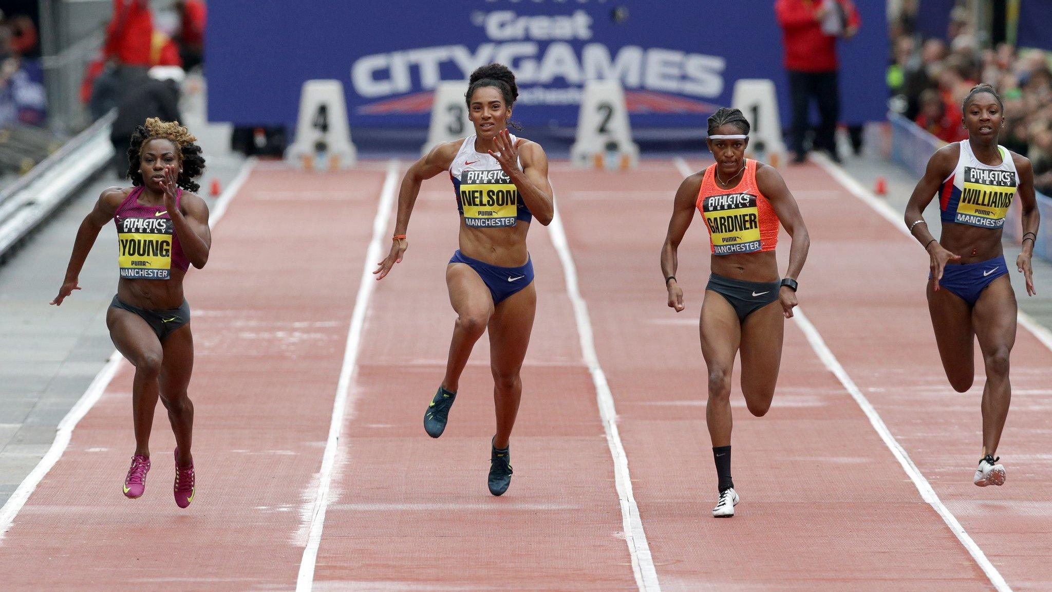 Women's 100m sprint