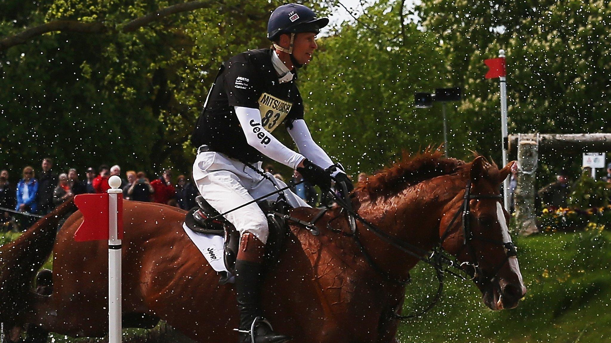 William Fox-Pitt on Chilli Morning at Badminton