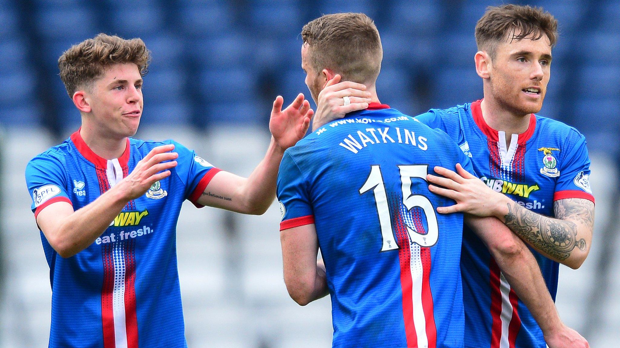 Inverness Caledonian Thistle players