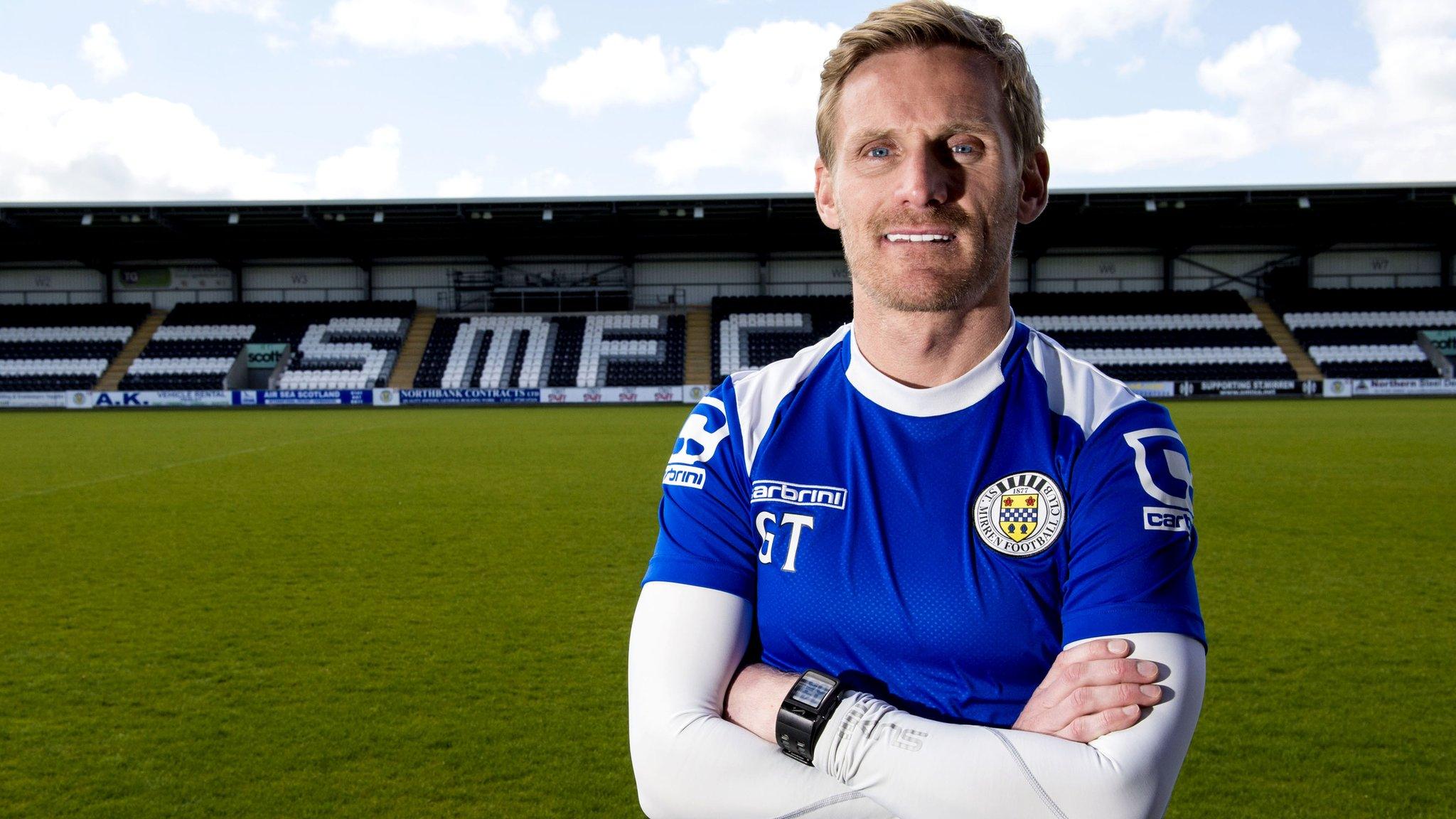 Gary Teale wants to stay at St Mirren Park