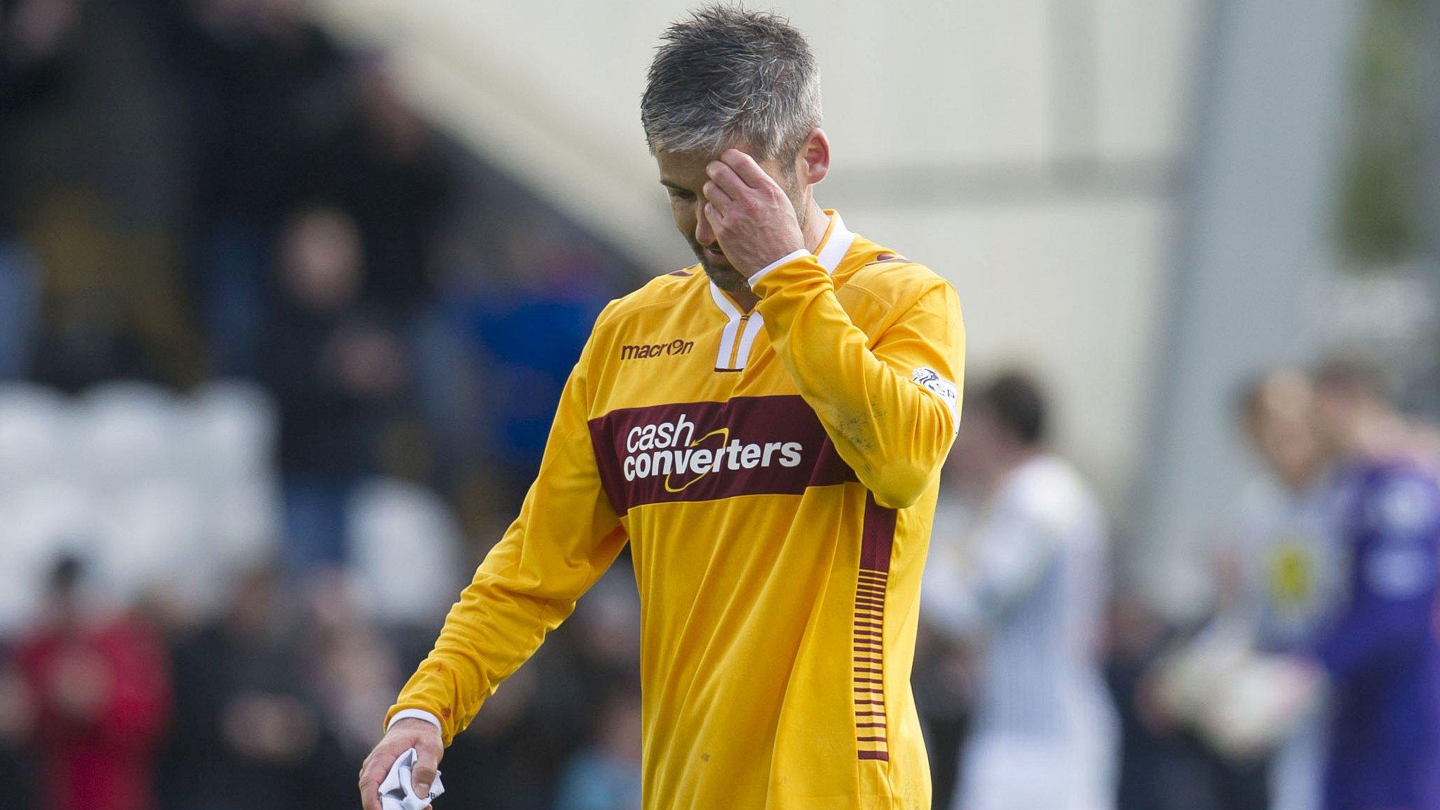 Motherwell captain Keith Lasley