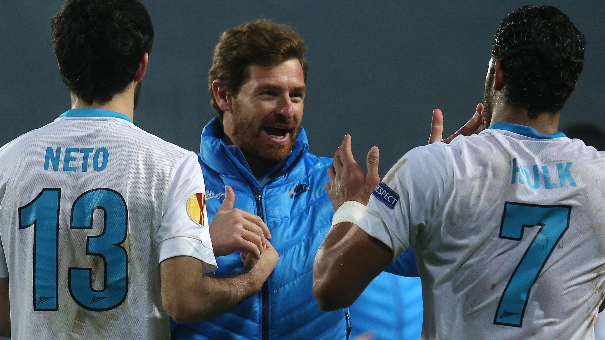 Zenit St Petersburg manager Andre Villas-Boas