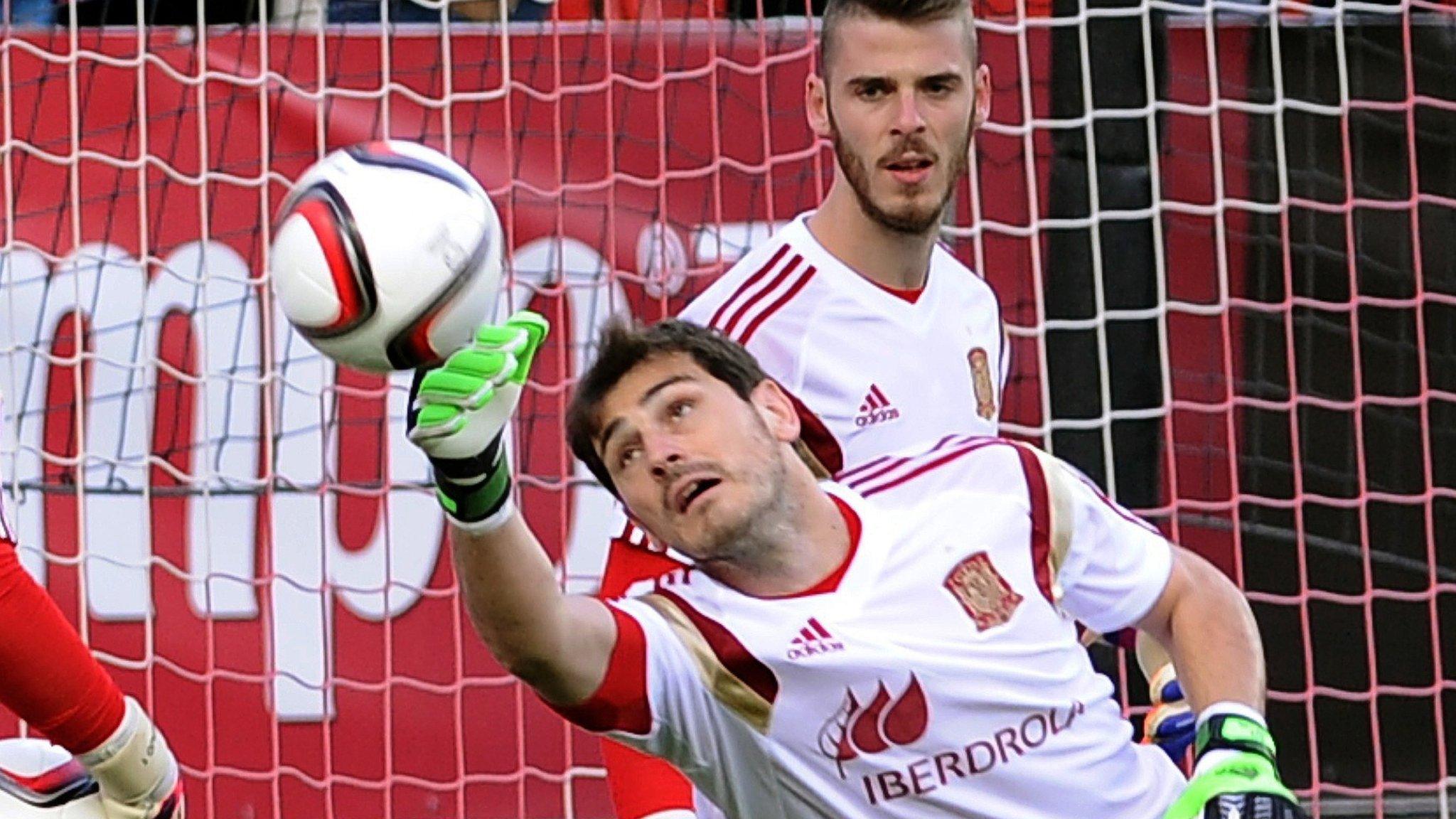 David De Gea and Iker Casillas