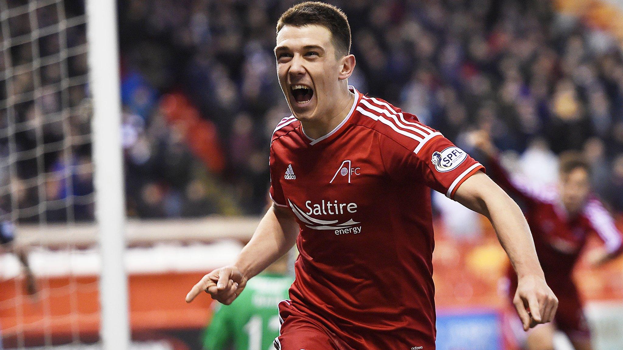 Aberdeen midfielder Ryan Jack