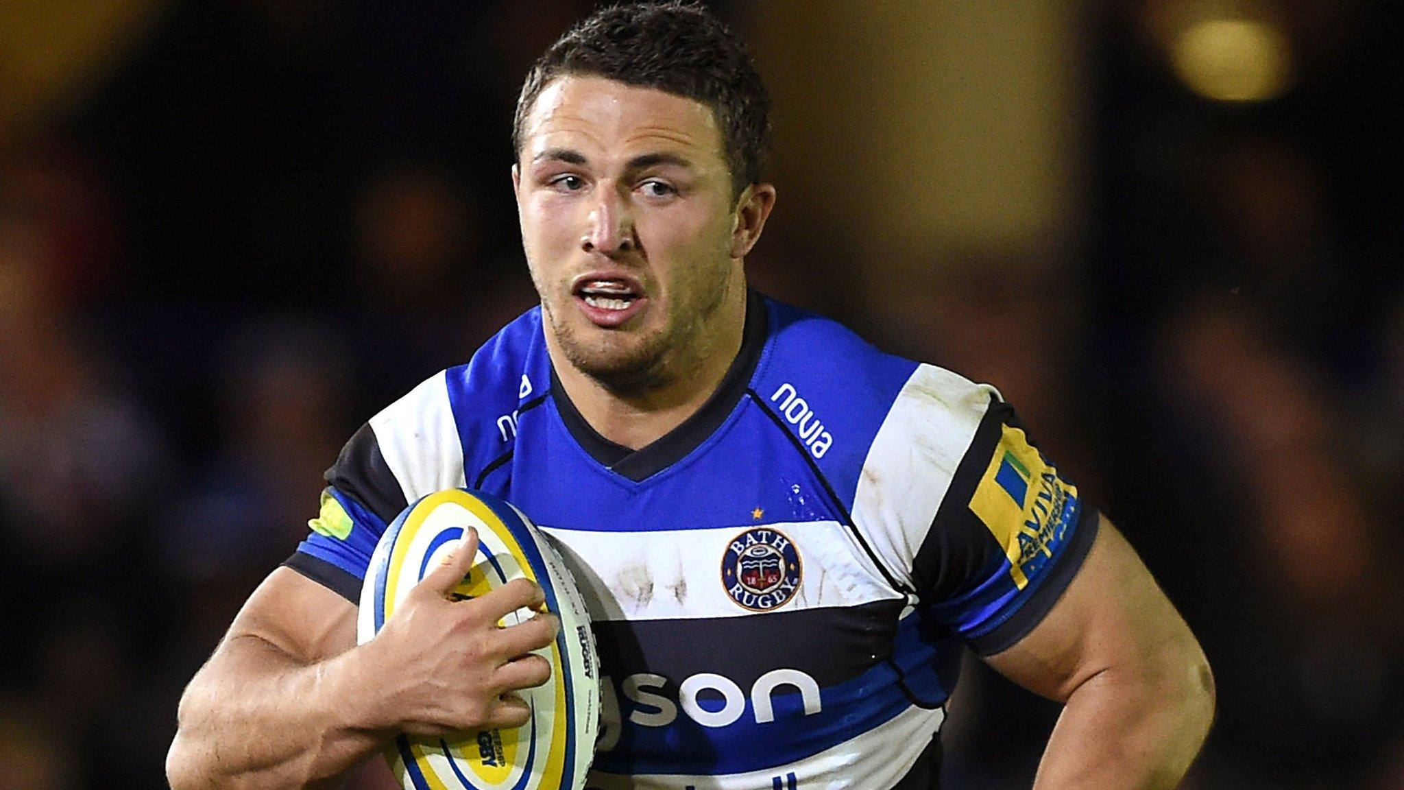 Bath flanker Sam Burgess