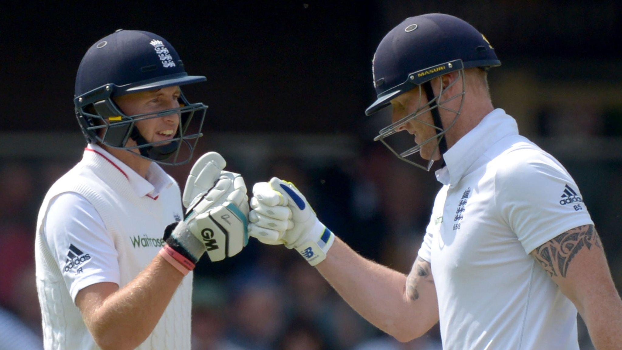 Joe Root and Ben Stokes