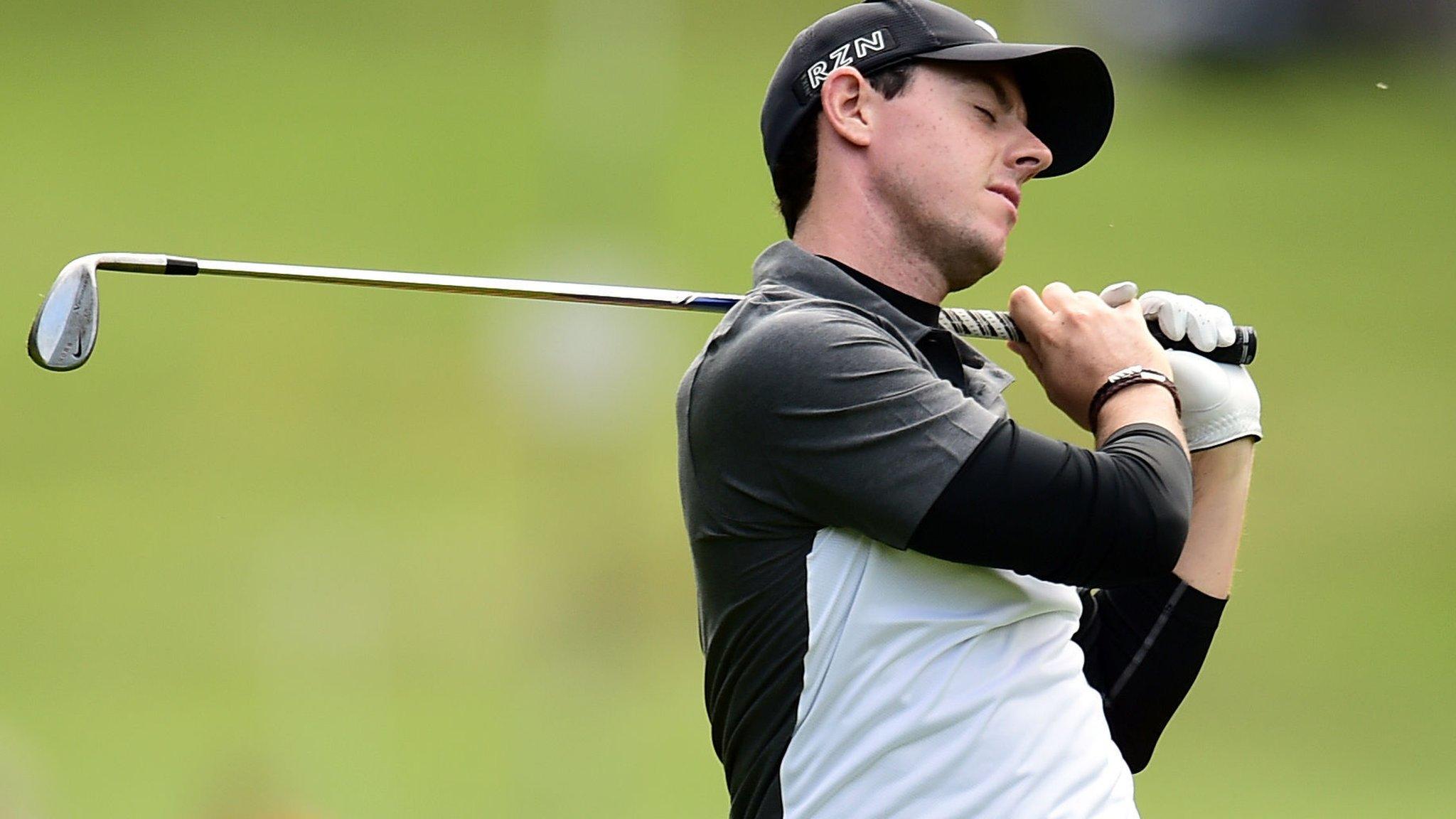 Rory McIlroy at Wentworth