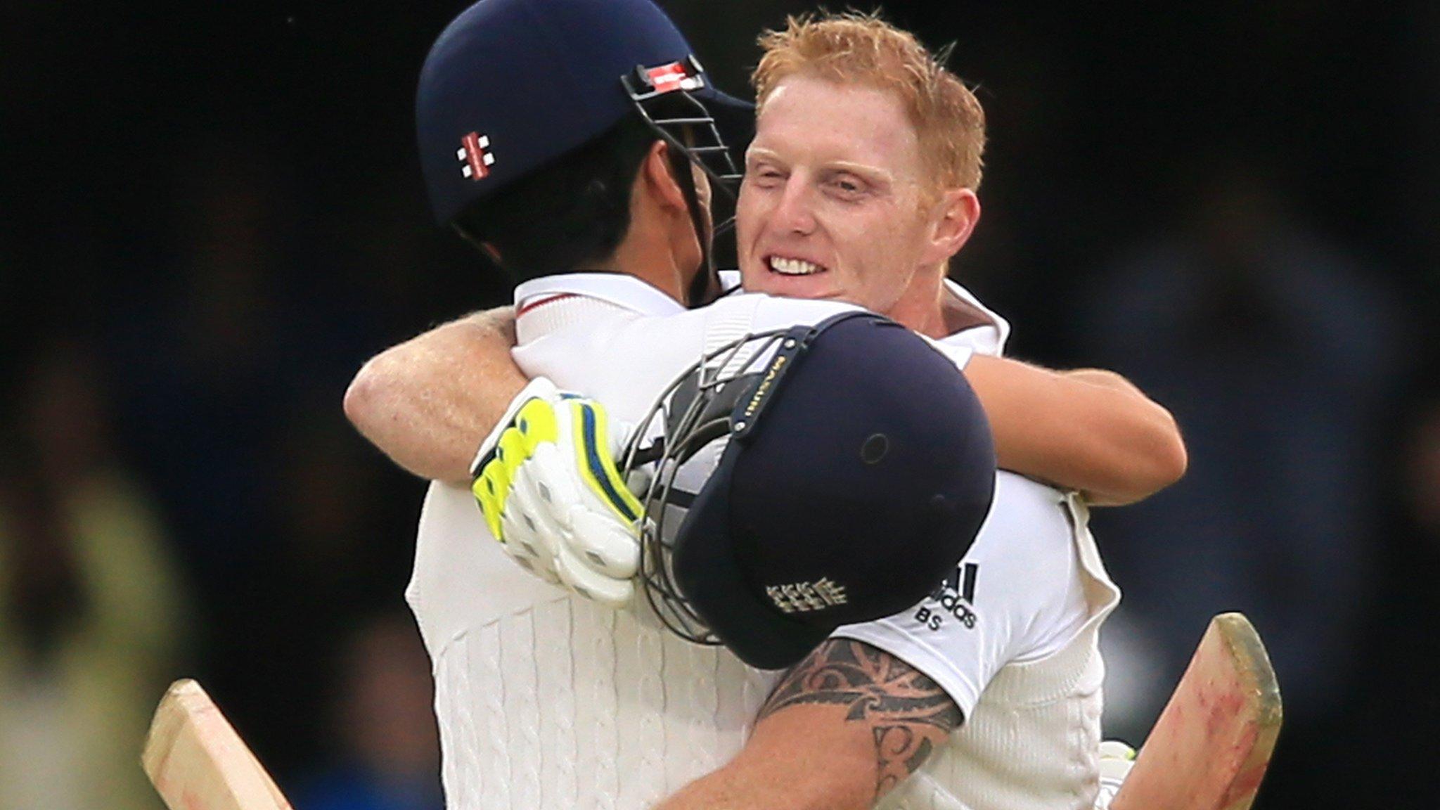 Alastair Cook and Ben Stokes