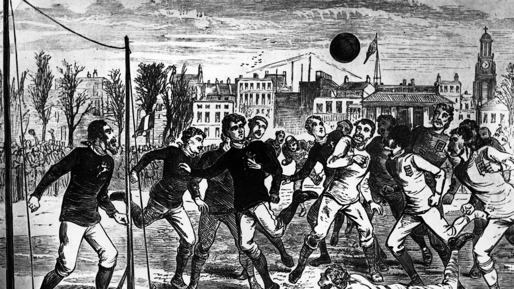 Football in the 1870s