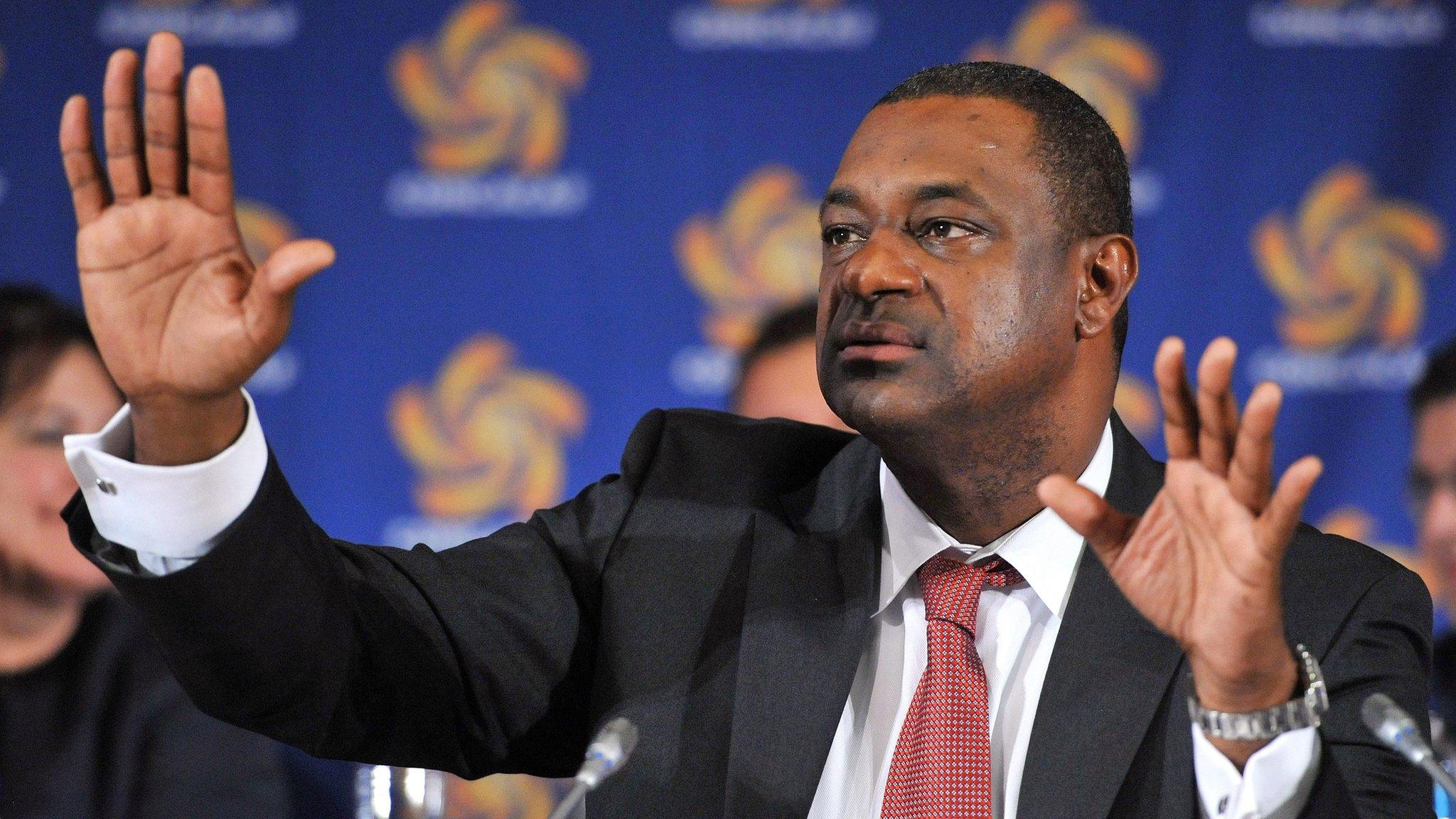 Fifa vice-president Jeffrey Webb in a library picture