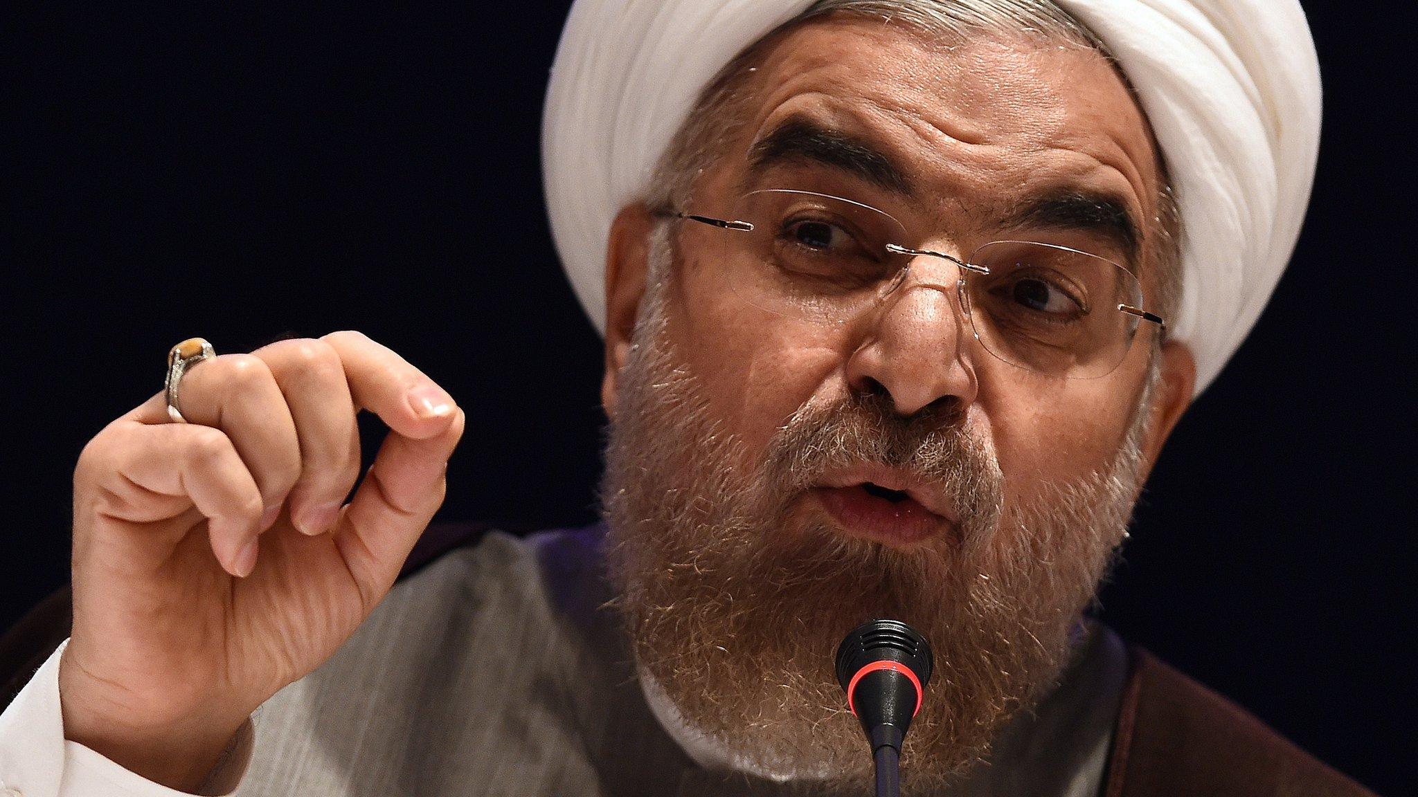 Iranian President Hassan Rouhani