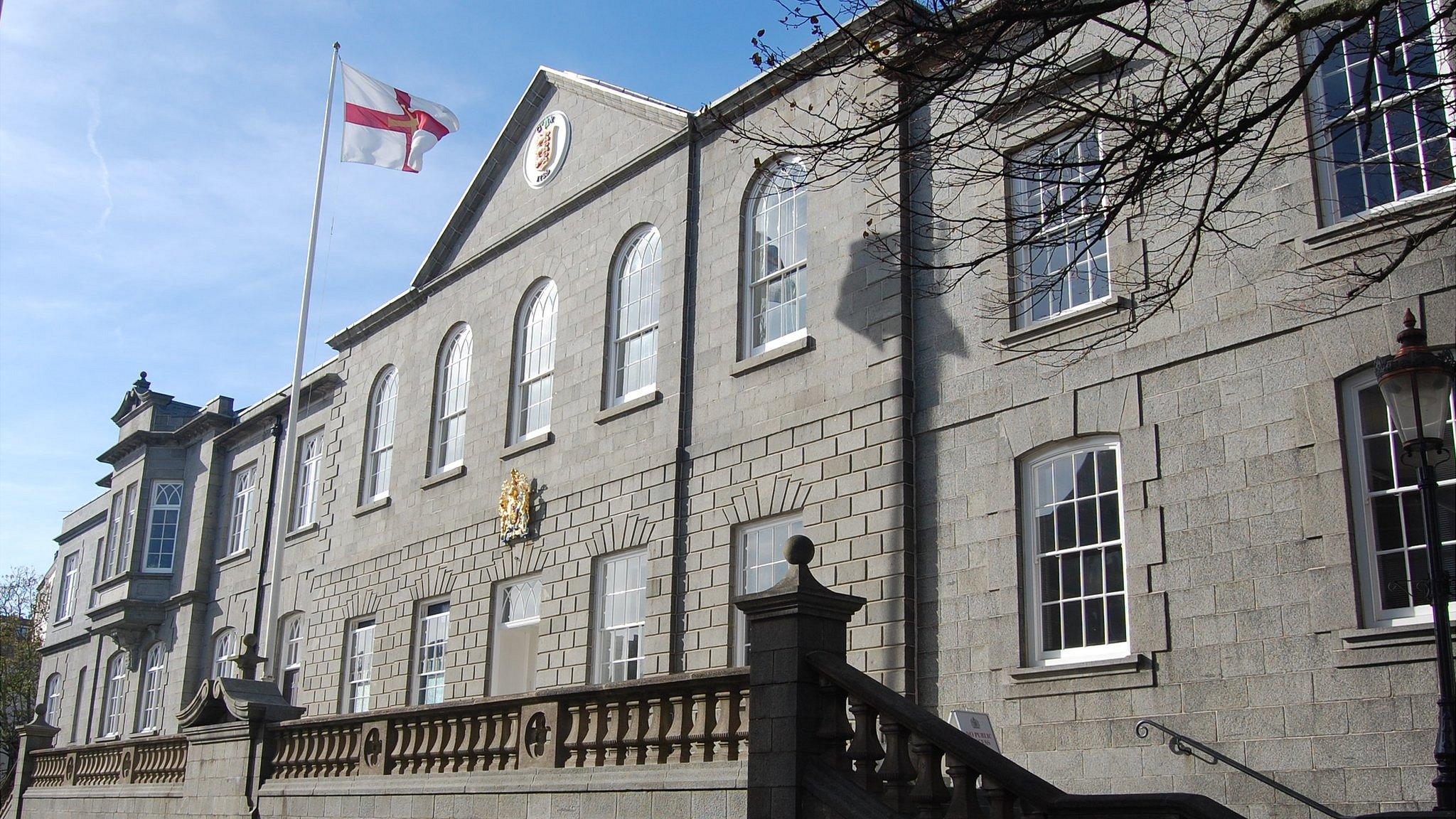 Guernsey's Royal Court building