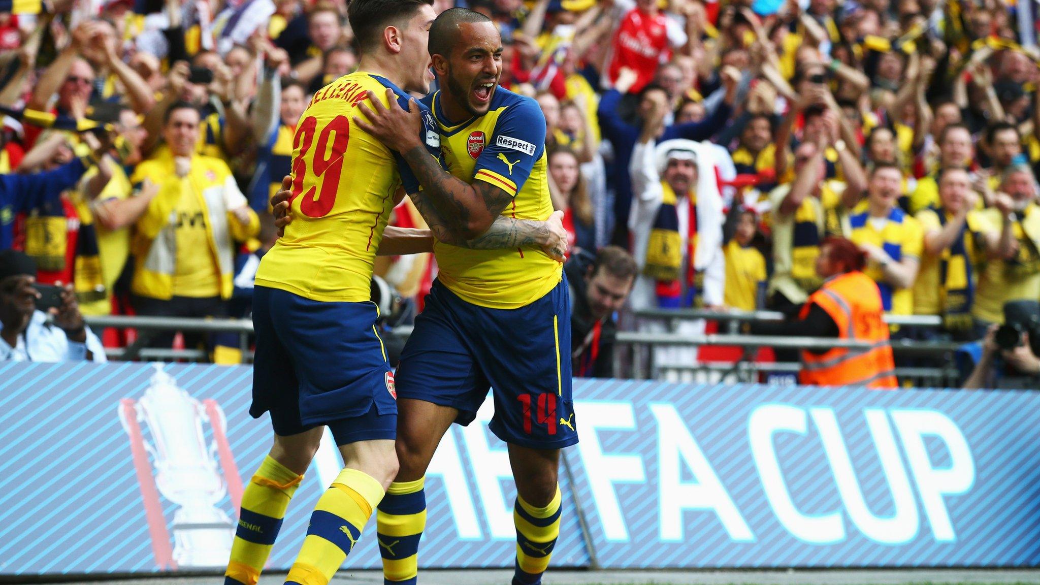 Arsenal celebrate