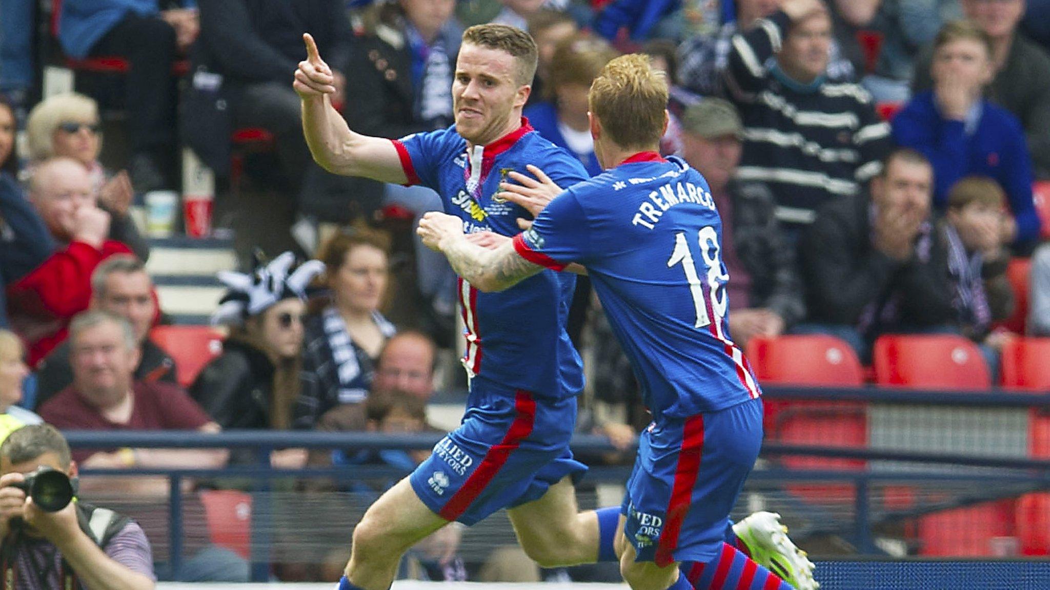 Inverness CT beat Falkirk 2-1 at Hampden