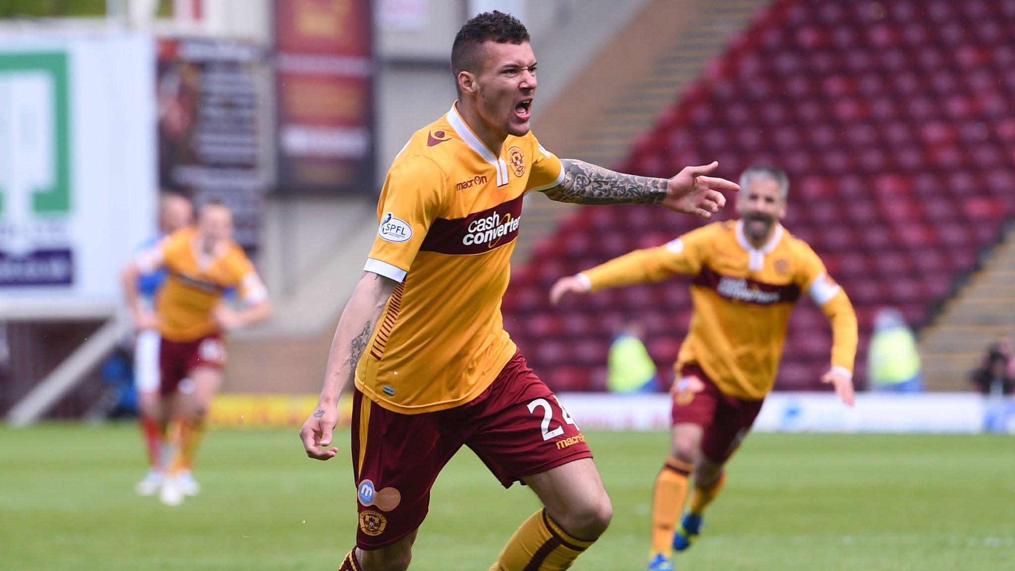 Marvin Johnson opened the scoring for Motherwell