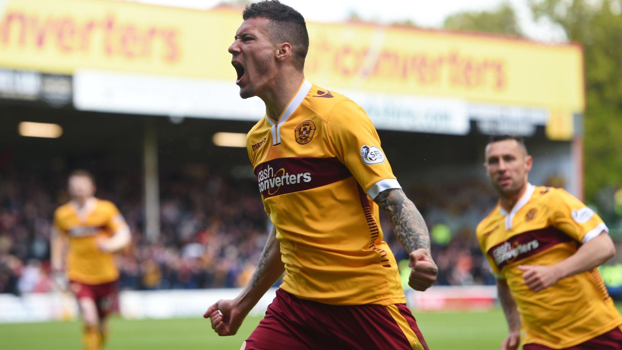 Marvin Johnson opened the scoring for Motherwell