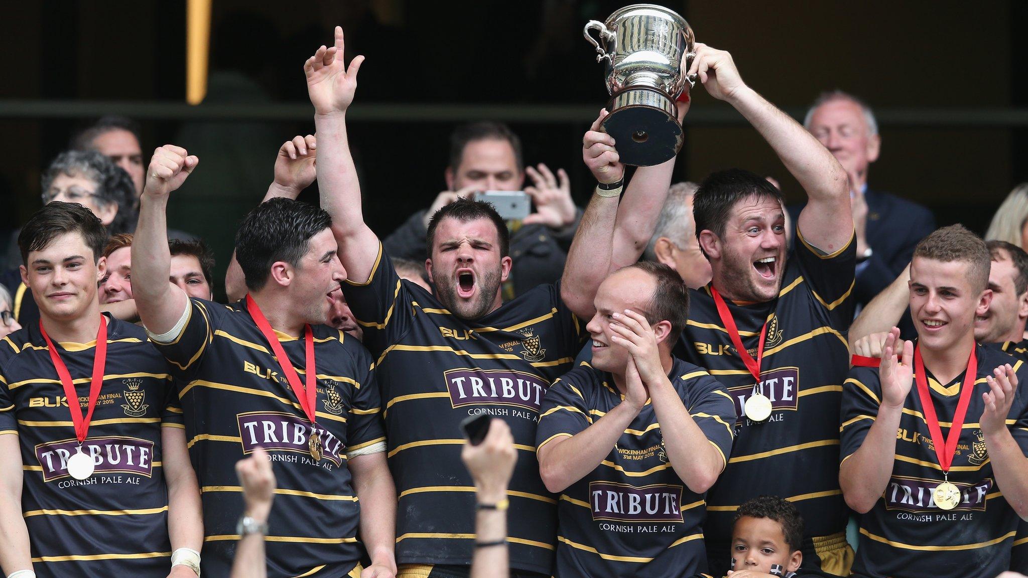 Cornwall lift the Bill Beaumont Cup