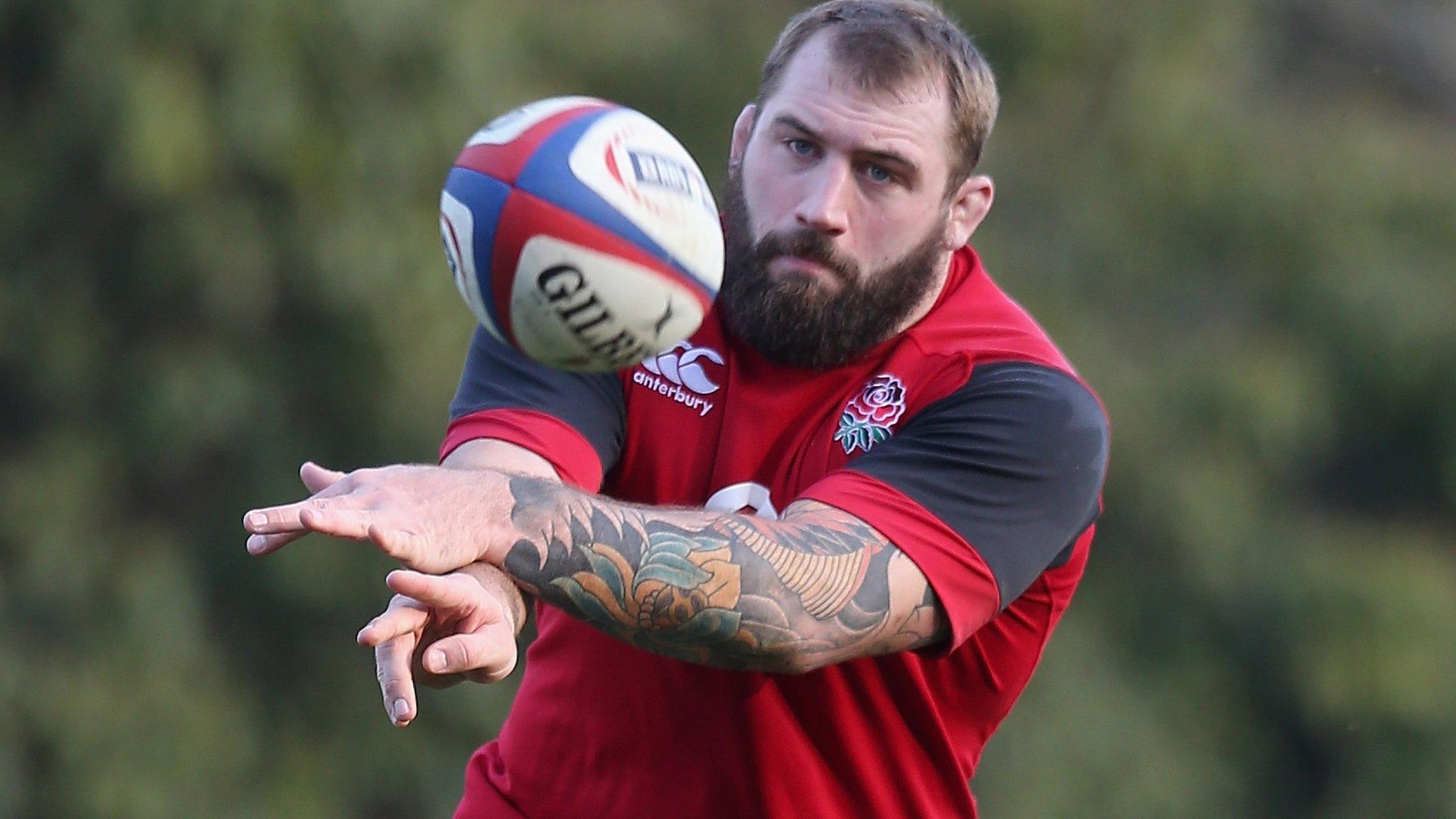 England prop Joe Marler