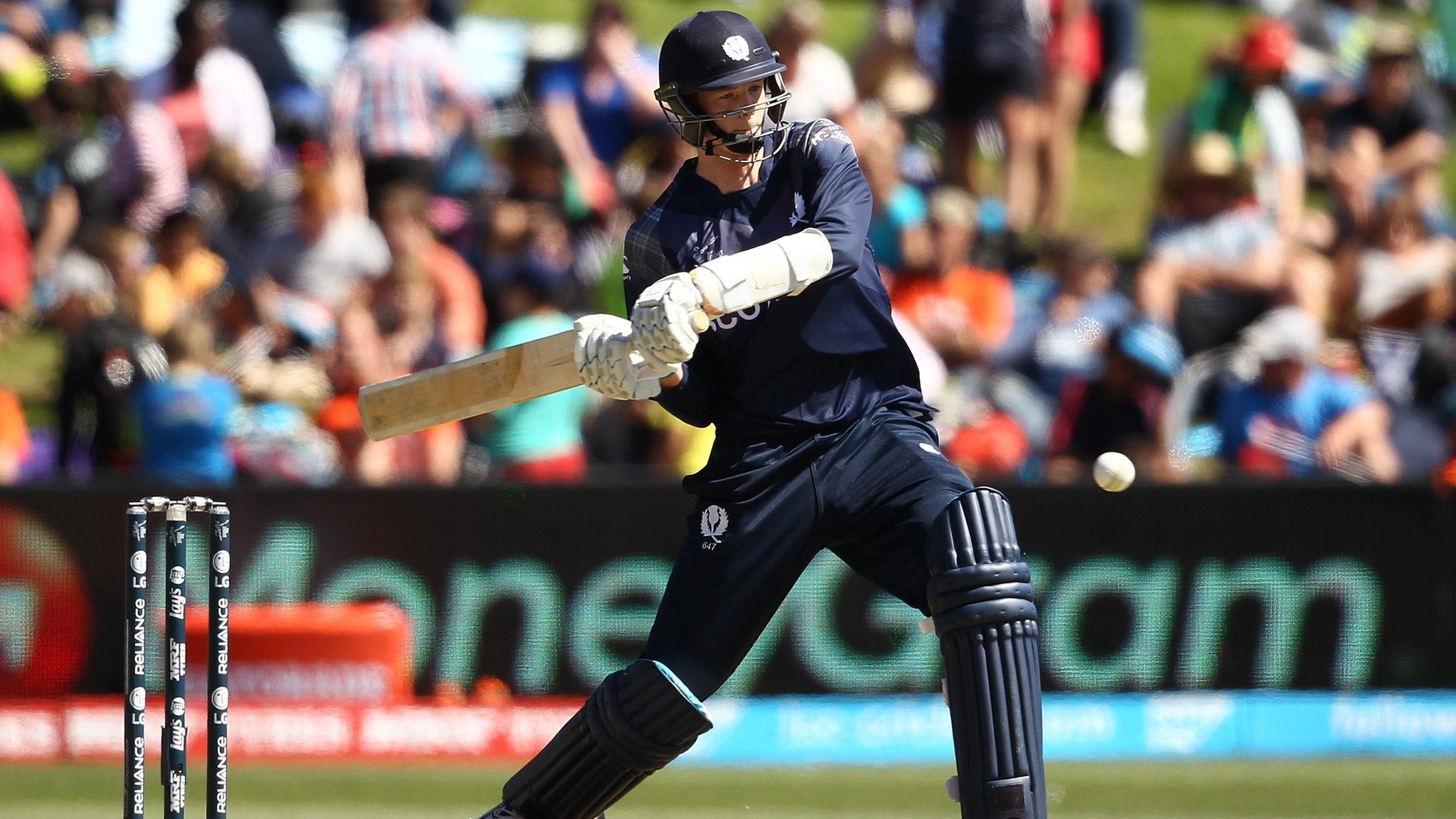 Scotland batsman Richie Berrington