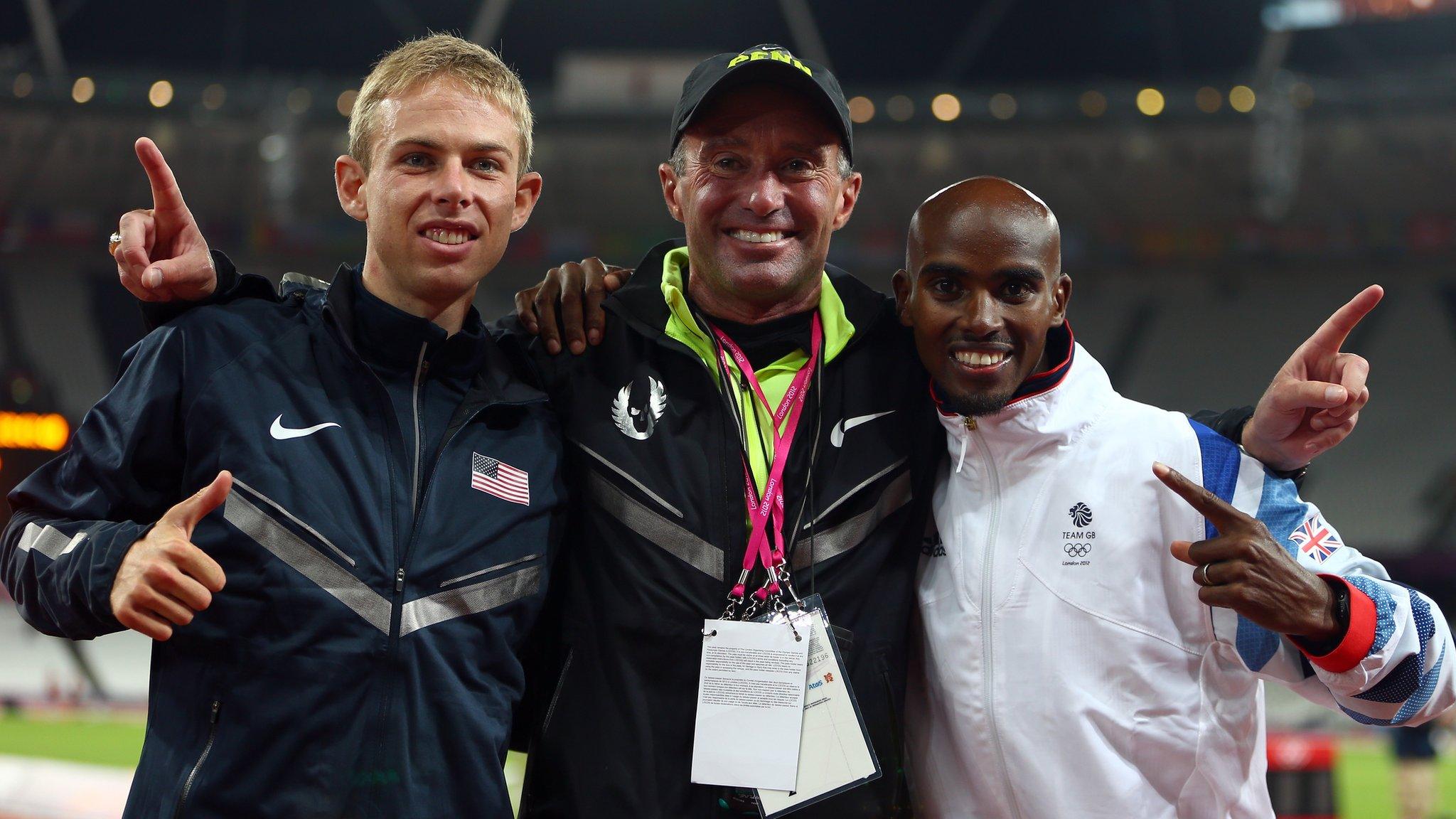 Galen Rupp, Alberto Salazar, Mo Farrah