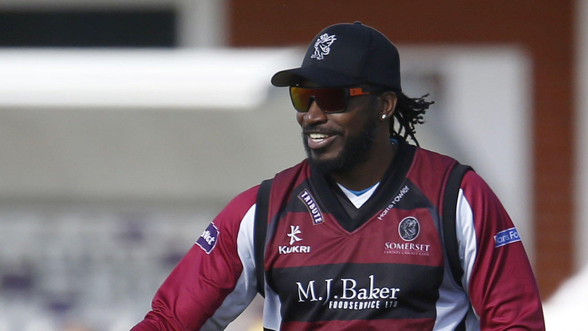 Chris Gayle of Somerset