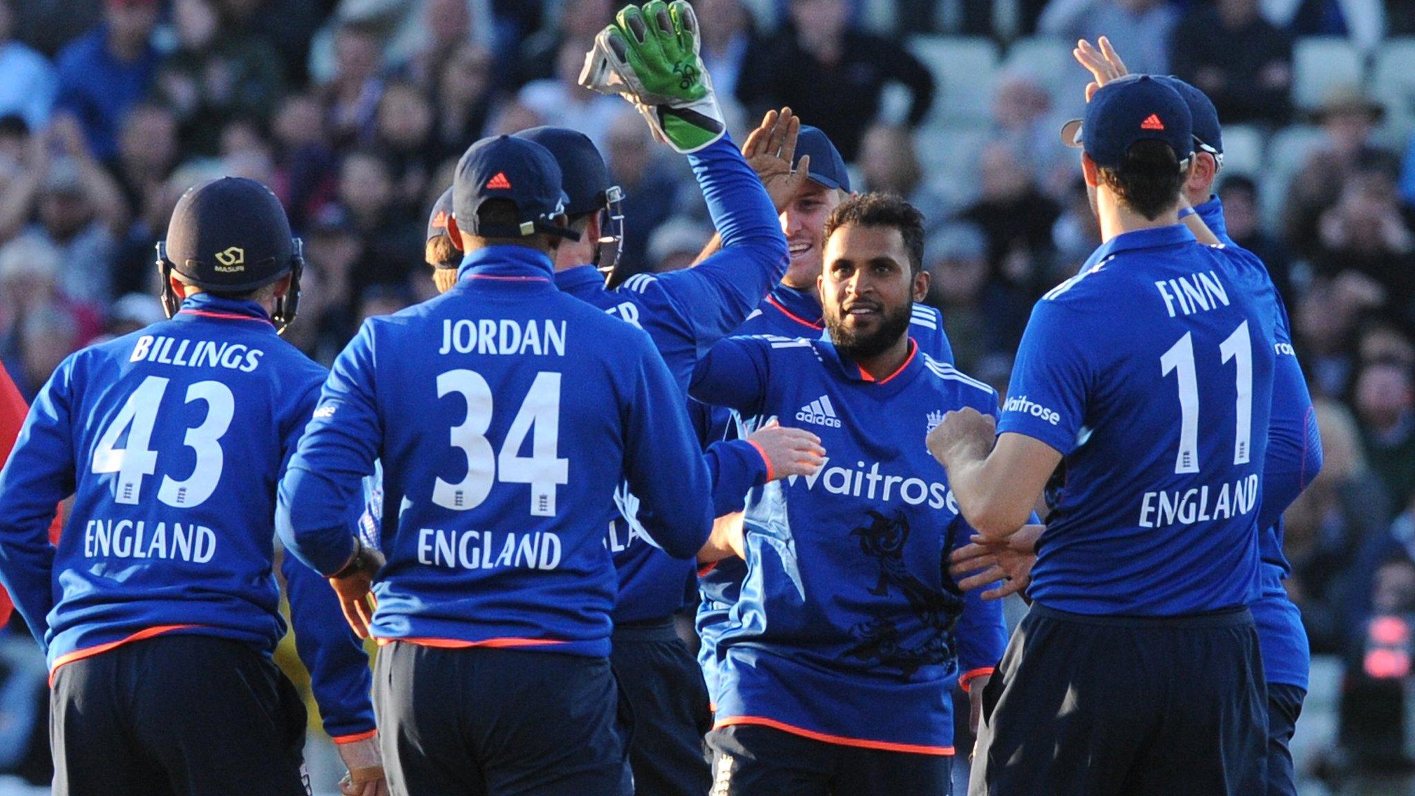 England celebrate