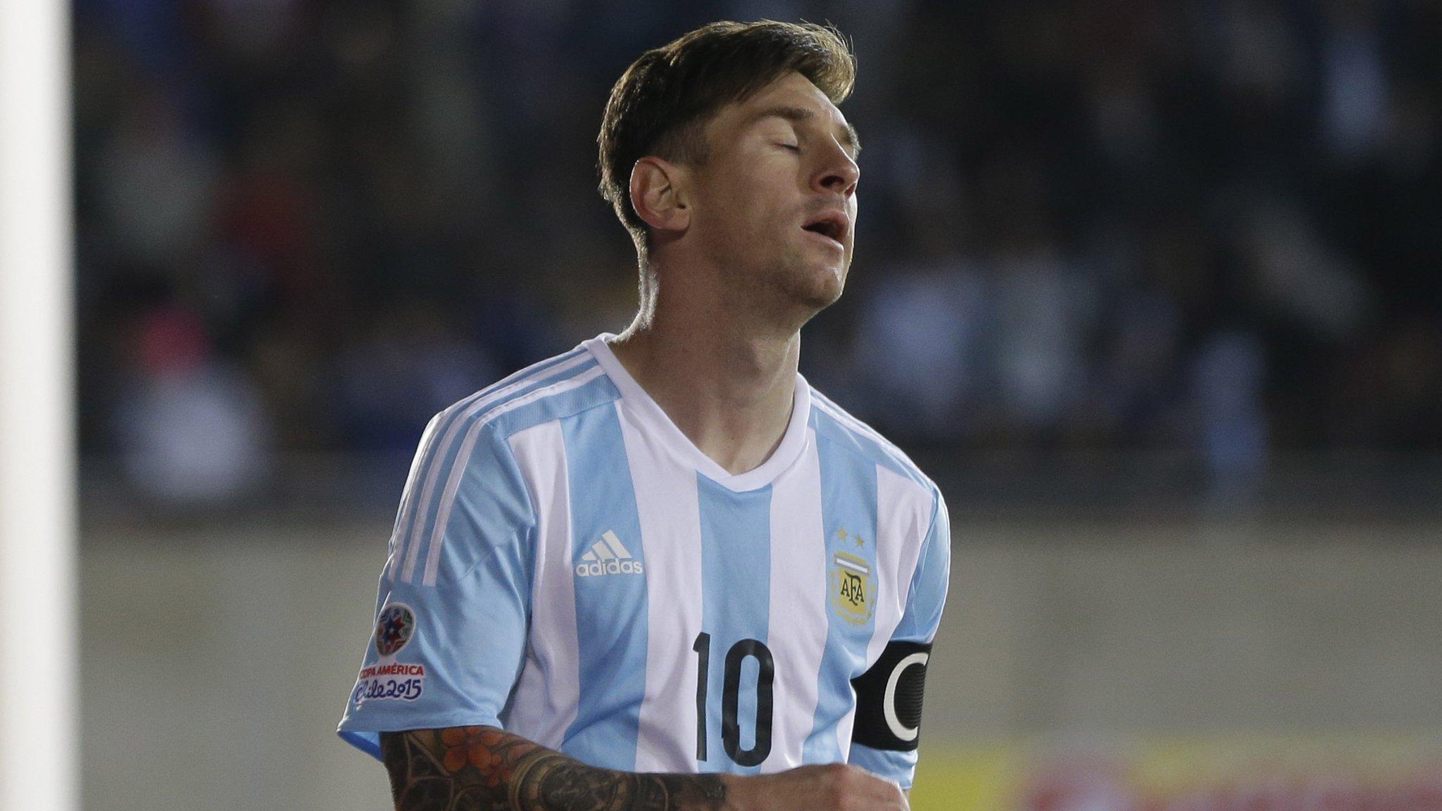 Argentina's Lionel Messi