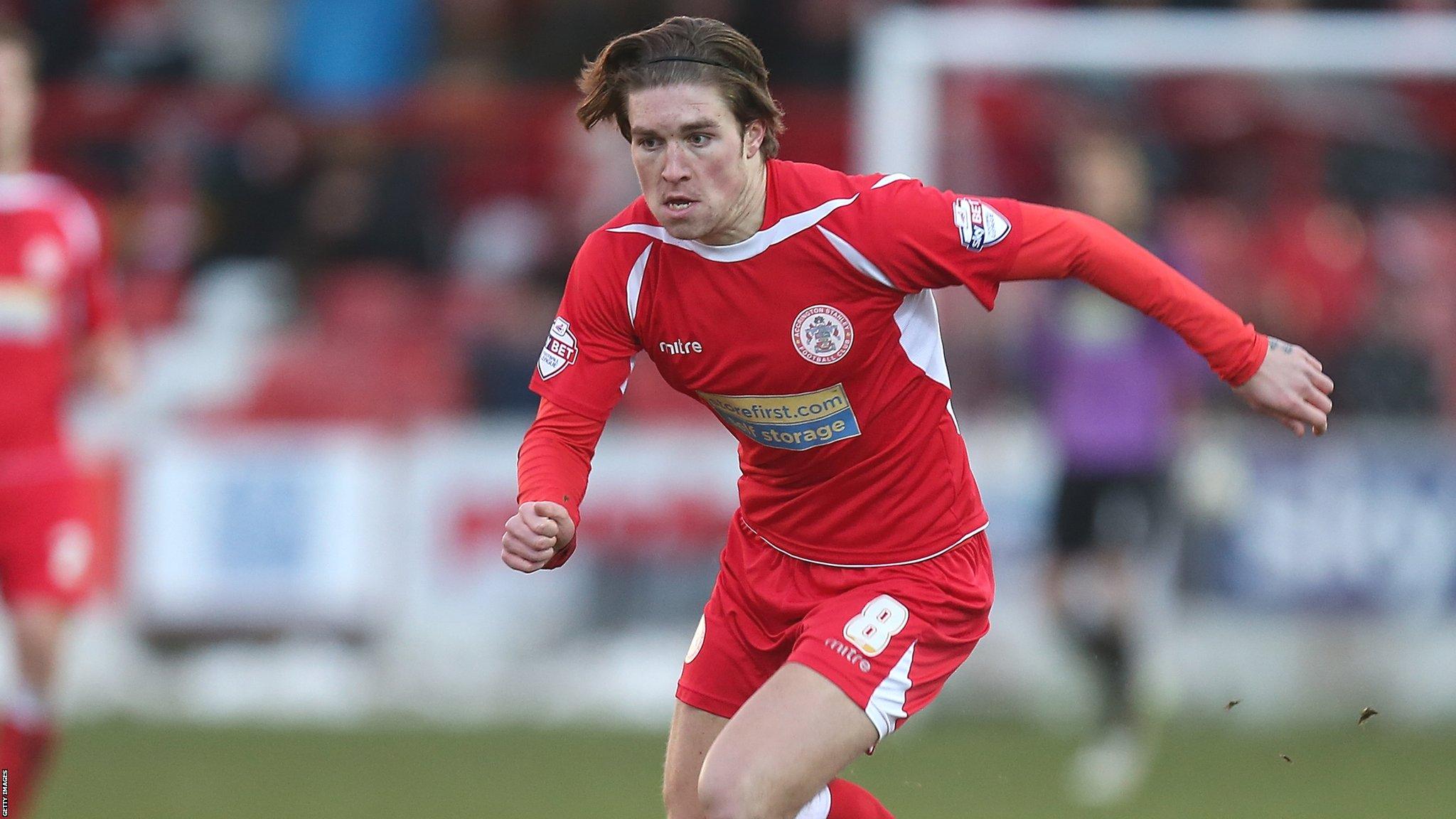 Accrington Stanley midfielder Josh Windass