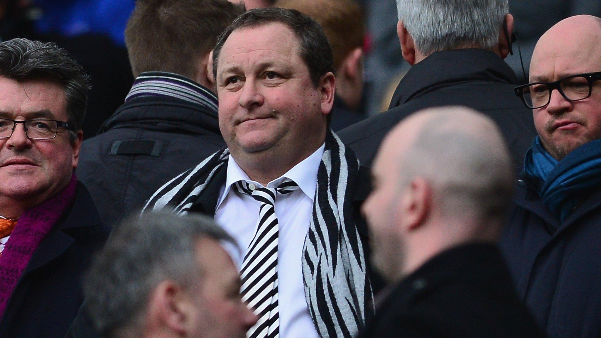 Newcastle United owner Mike Ashley