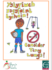 Gwynedd no smoking poster