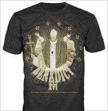 T-shirt with Pope Benedict XVI images