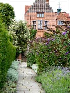 Butterfly walk at Chartwell in Kent