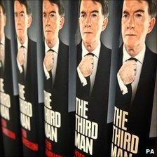 Copies of Lord Mandelson's The Third Man